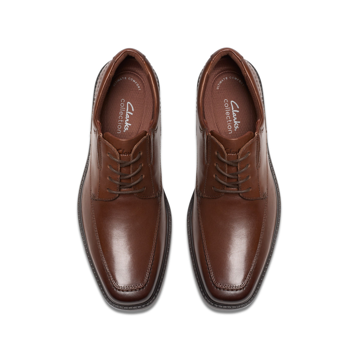 Clarks Men Brown Dresslite Ace Shoes