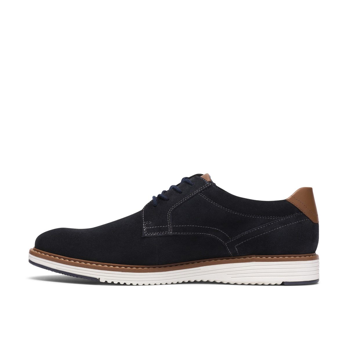 Clarks Men Blue-Navy Eastcott Lace Shoes