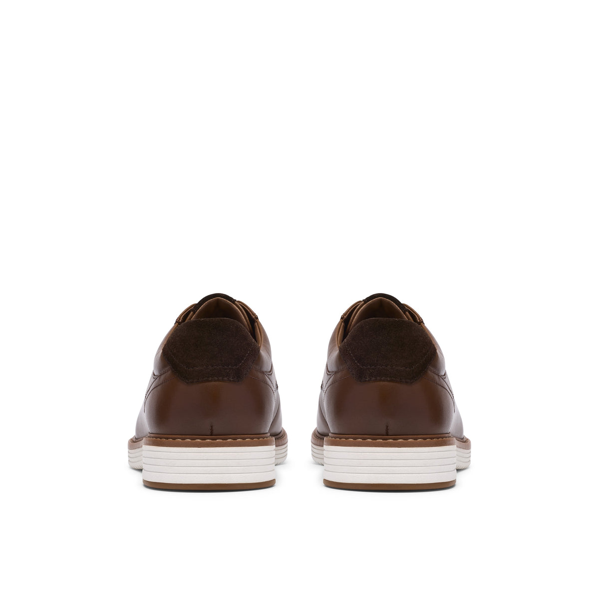 Clarks Men Tan Eastcott Lace Shoes