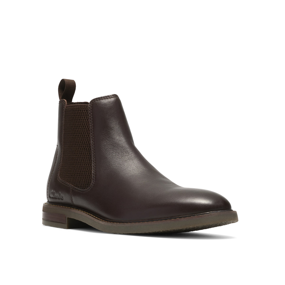 Clarks Men Brown Jaxen Easy Boots