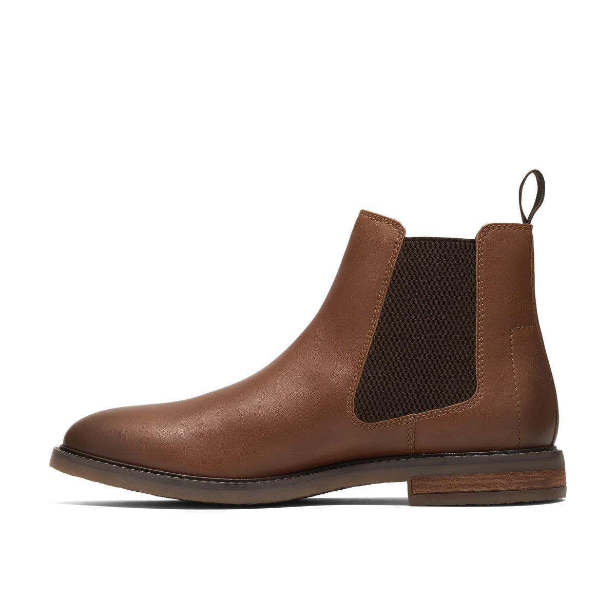 Clarks Men Tan Jaxen Easy Boots