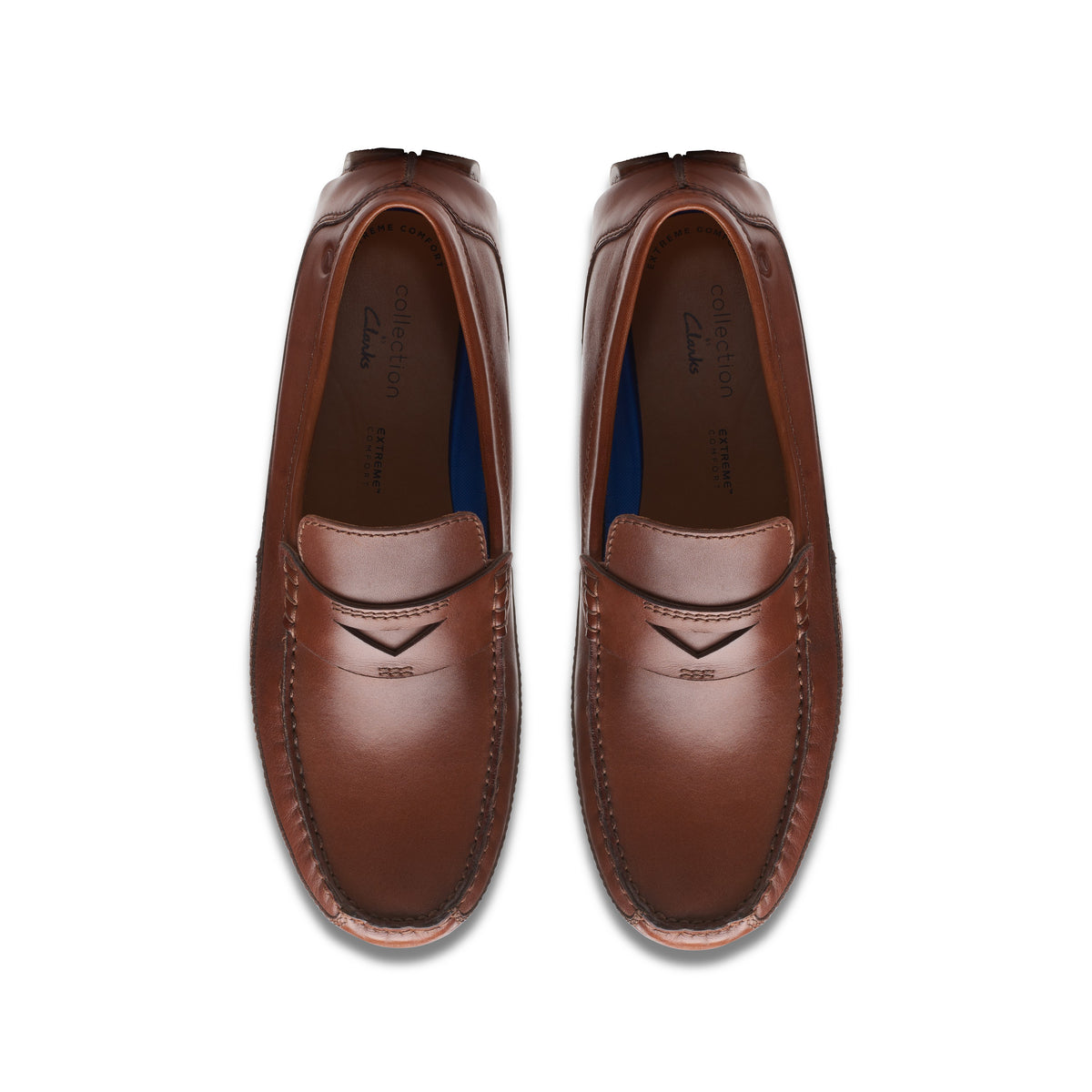 Clarks Men Tan Markman Way Shoes