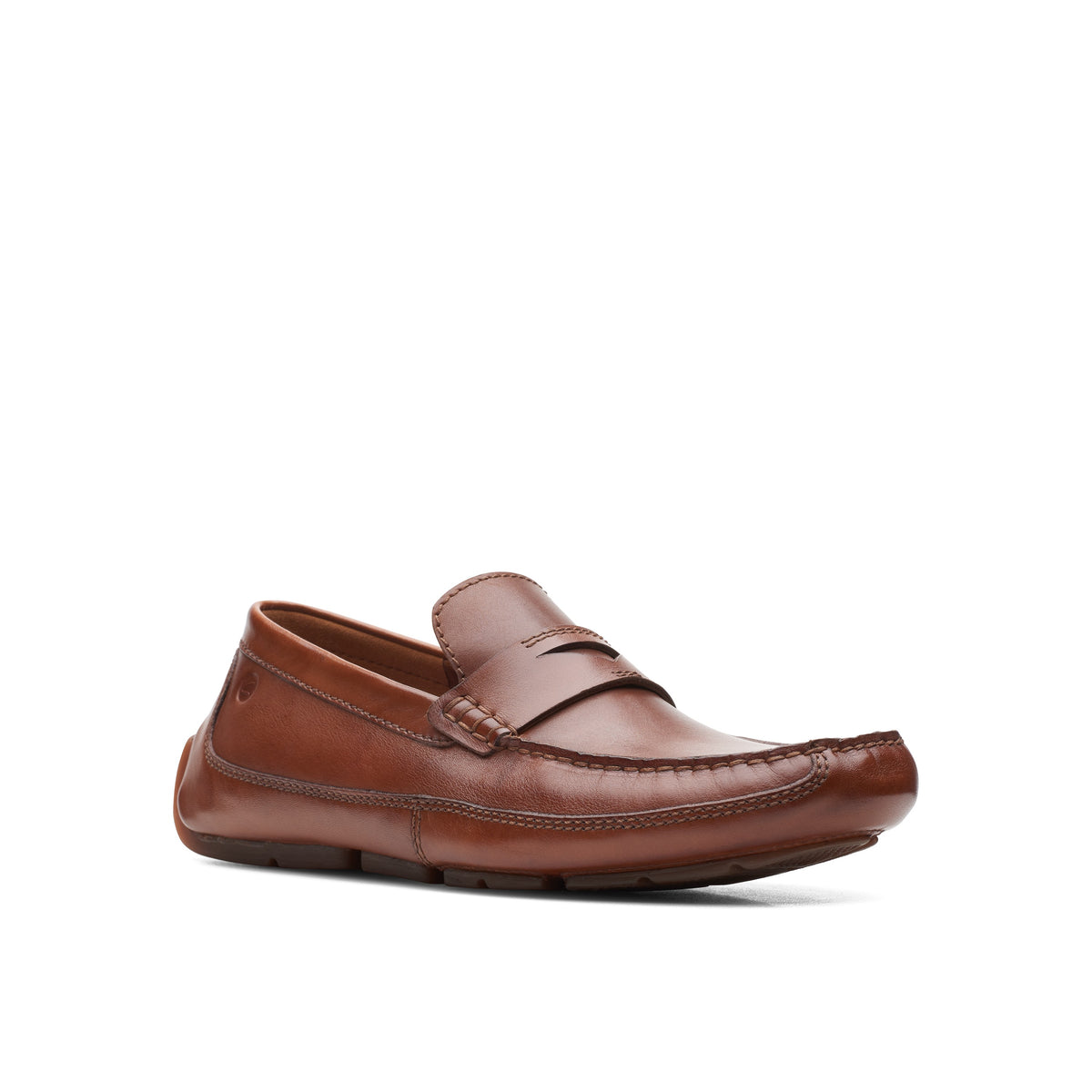 Clarks Men Tan Markman Way Shoes