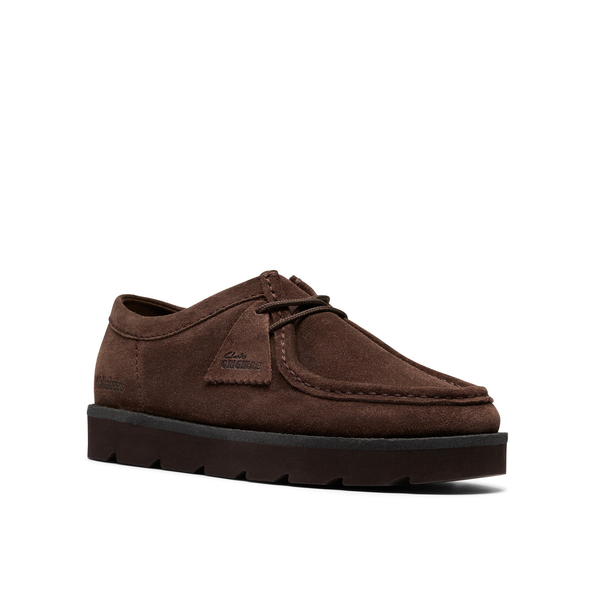 Clarks Men Brownsuede Meare Walla Shoes