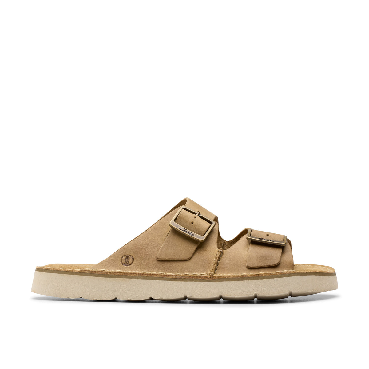 Clarks Men Brown Solsbury Strap Sandals