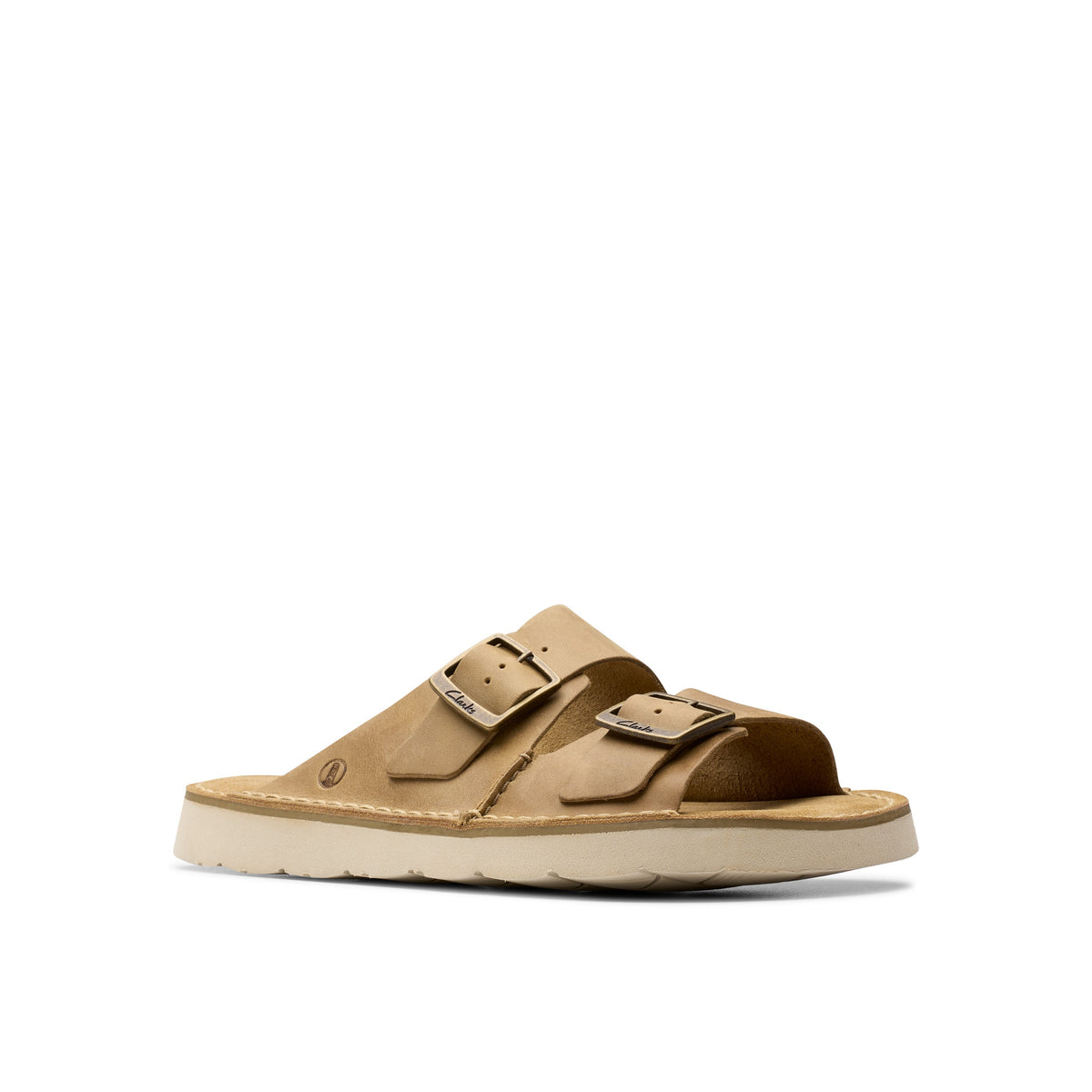 Clarks Men Brown Solsbury Strap Sandals