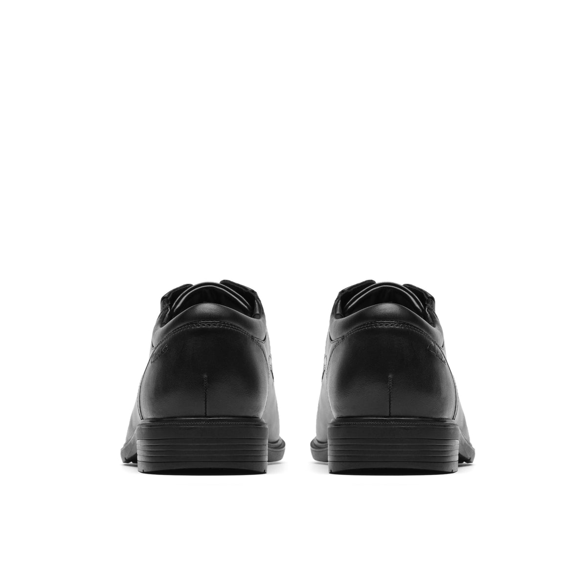 Clarks Men Black Steadwell Lace Shoes