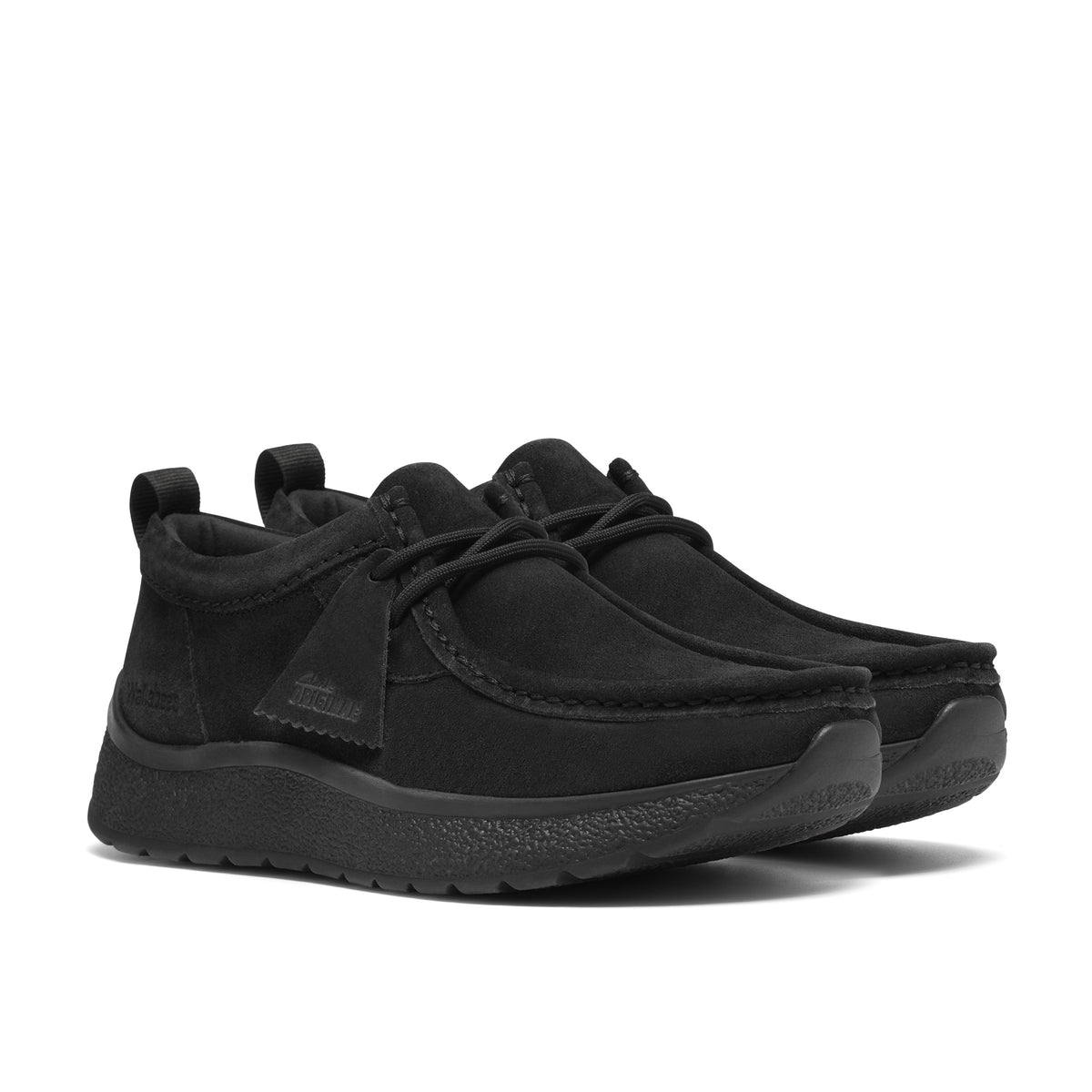 Clarks Men Black Tawyer Walla Shoes