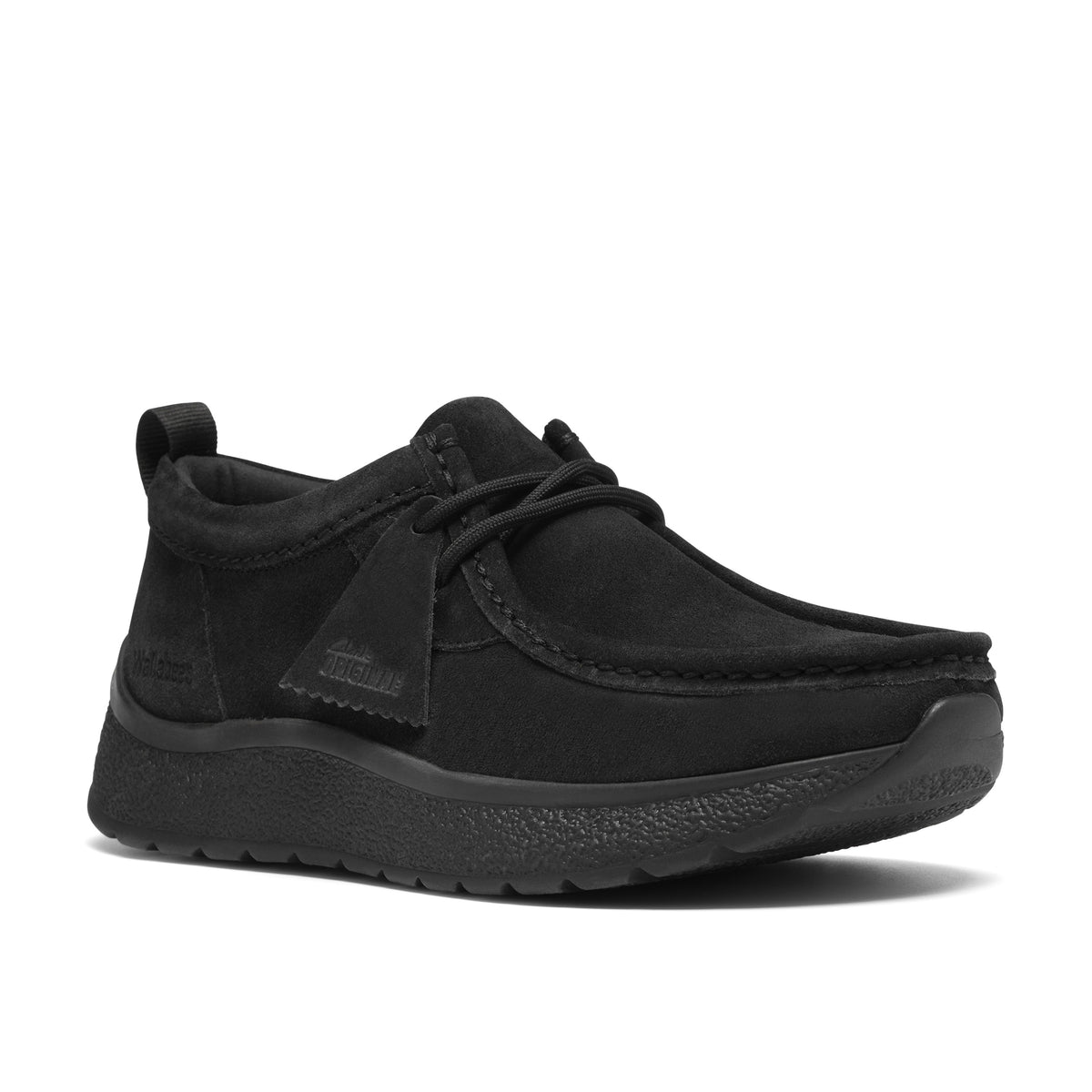 Clarks Men Black Tawyer Walla Shoes