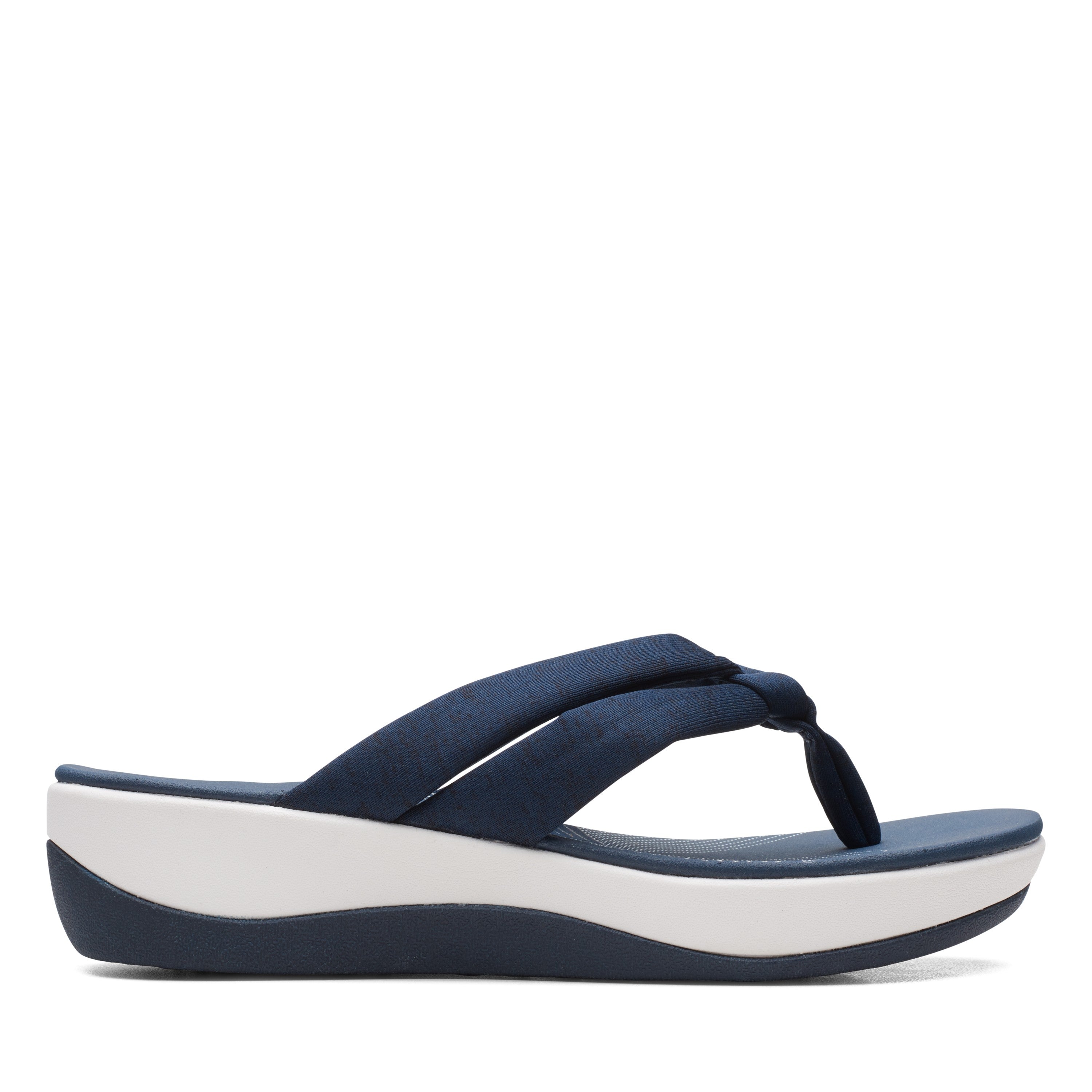Clarks Women White-Blue Arla Kaylie 2 Sandals