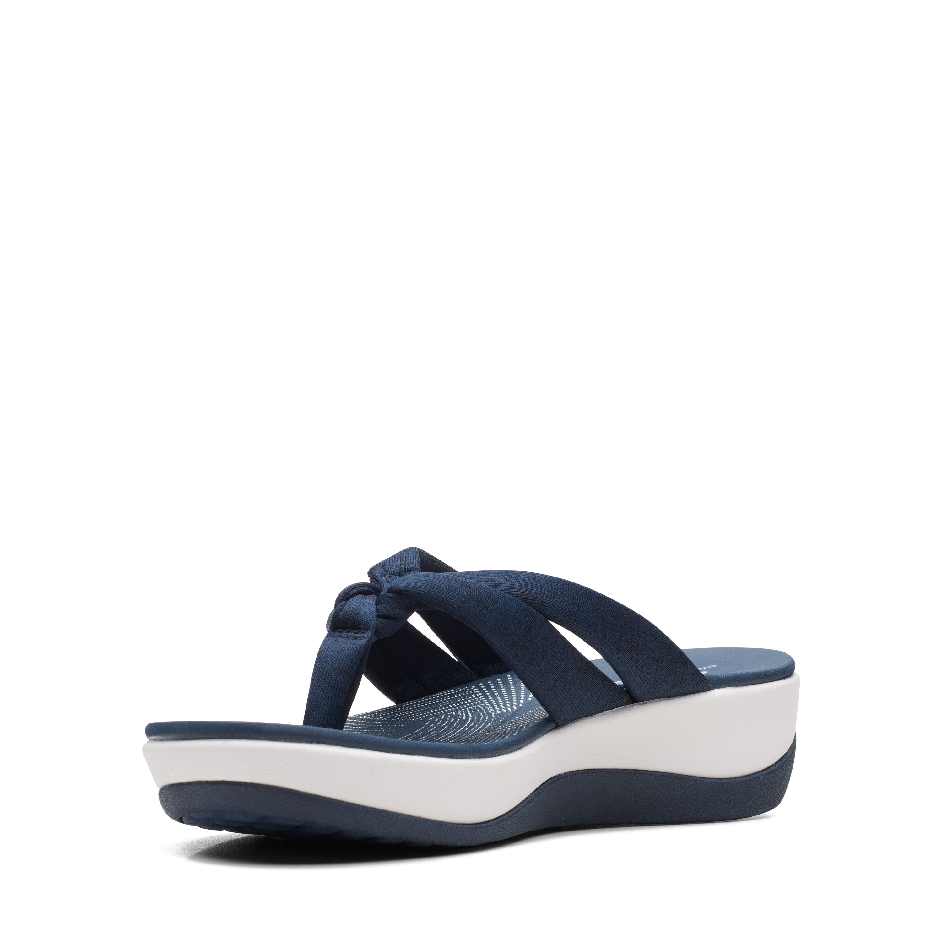 Clarks Women White-Blue Arla Kaylie 2 Sandals