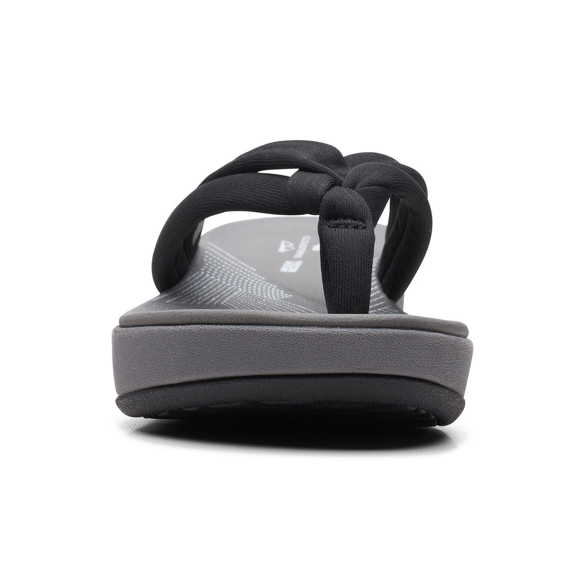 Clarks Women Black-Grey Arla Kaylie 2 Sandals