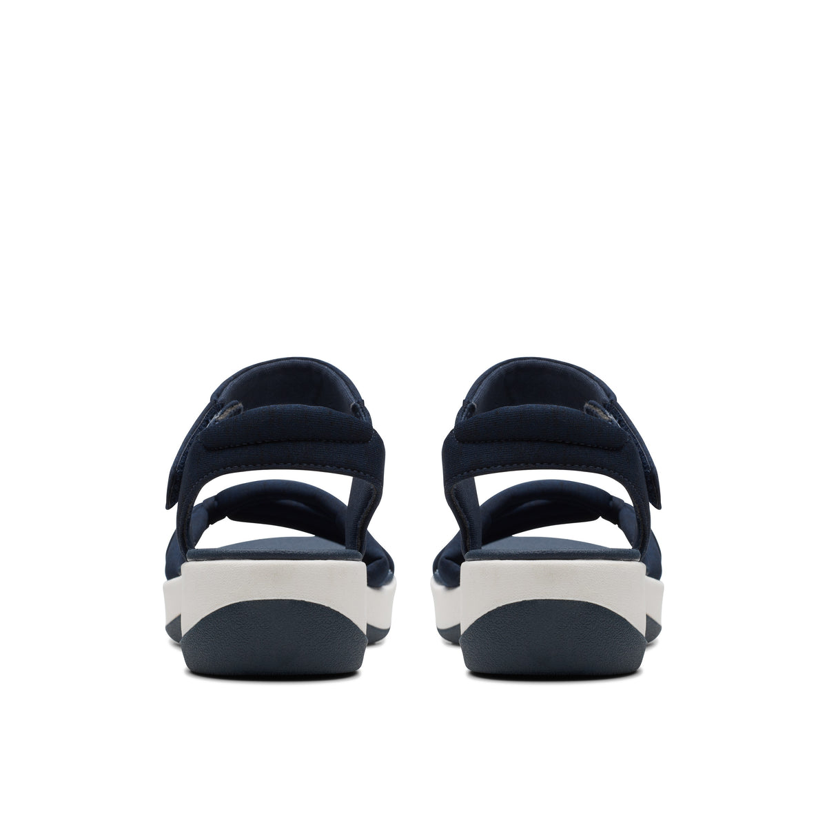 Clarks Women White-Blue Arla Shore Sandals