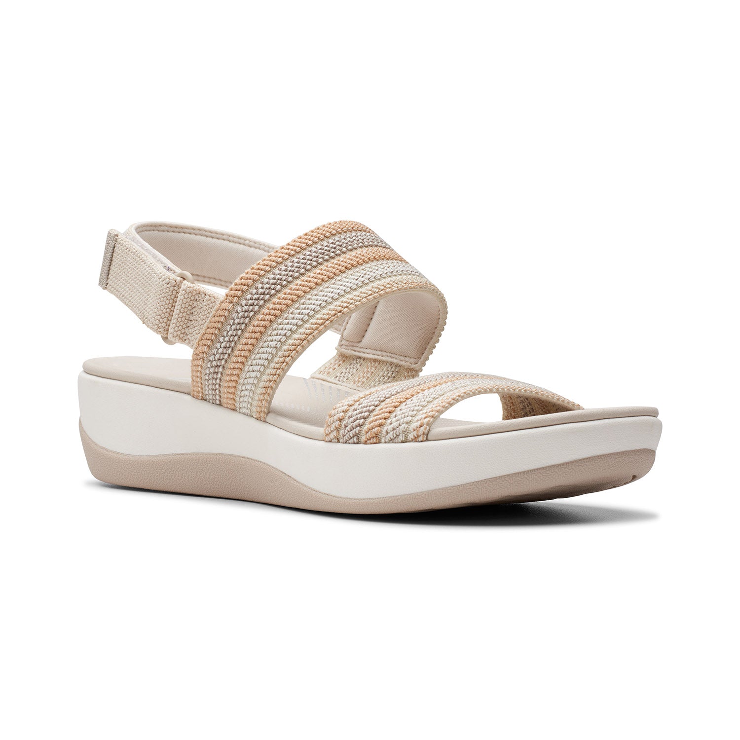 Clarks Women Arla Stroll Beigemulti Sandals