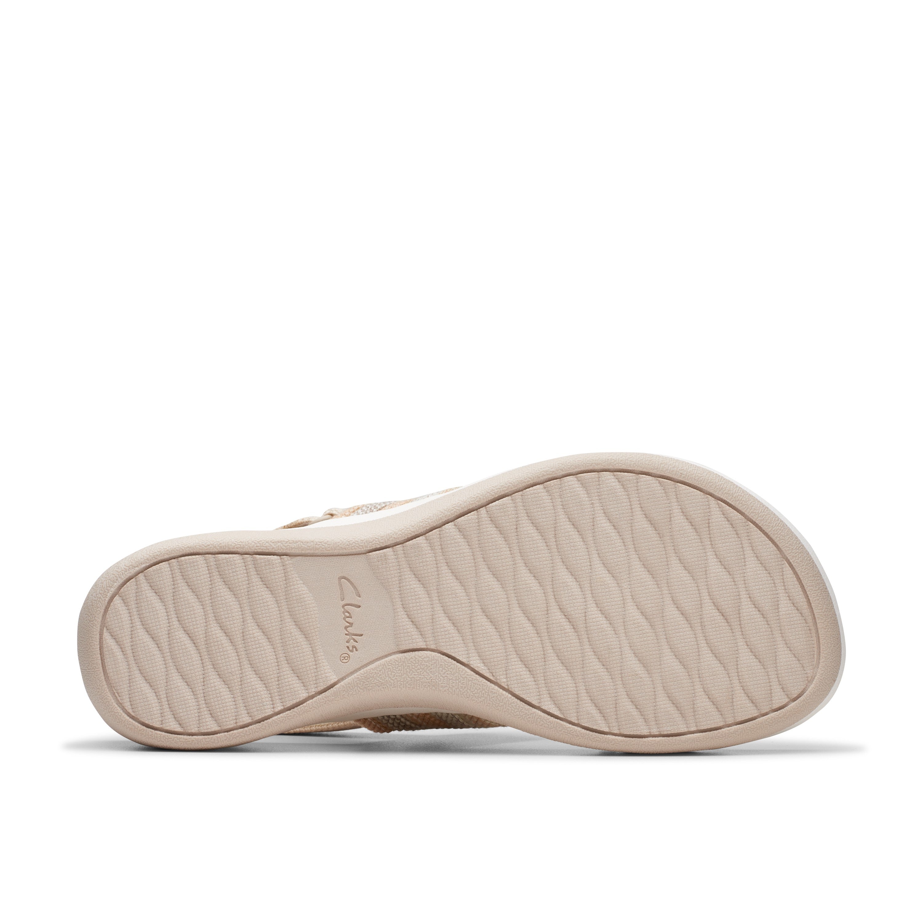 Clarks Women Beigemulti Arla Stroll Sandals
