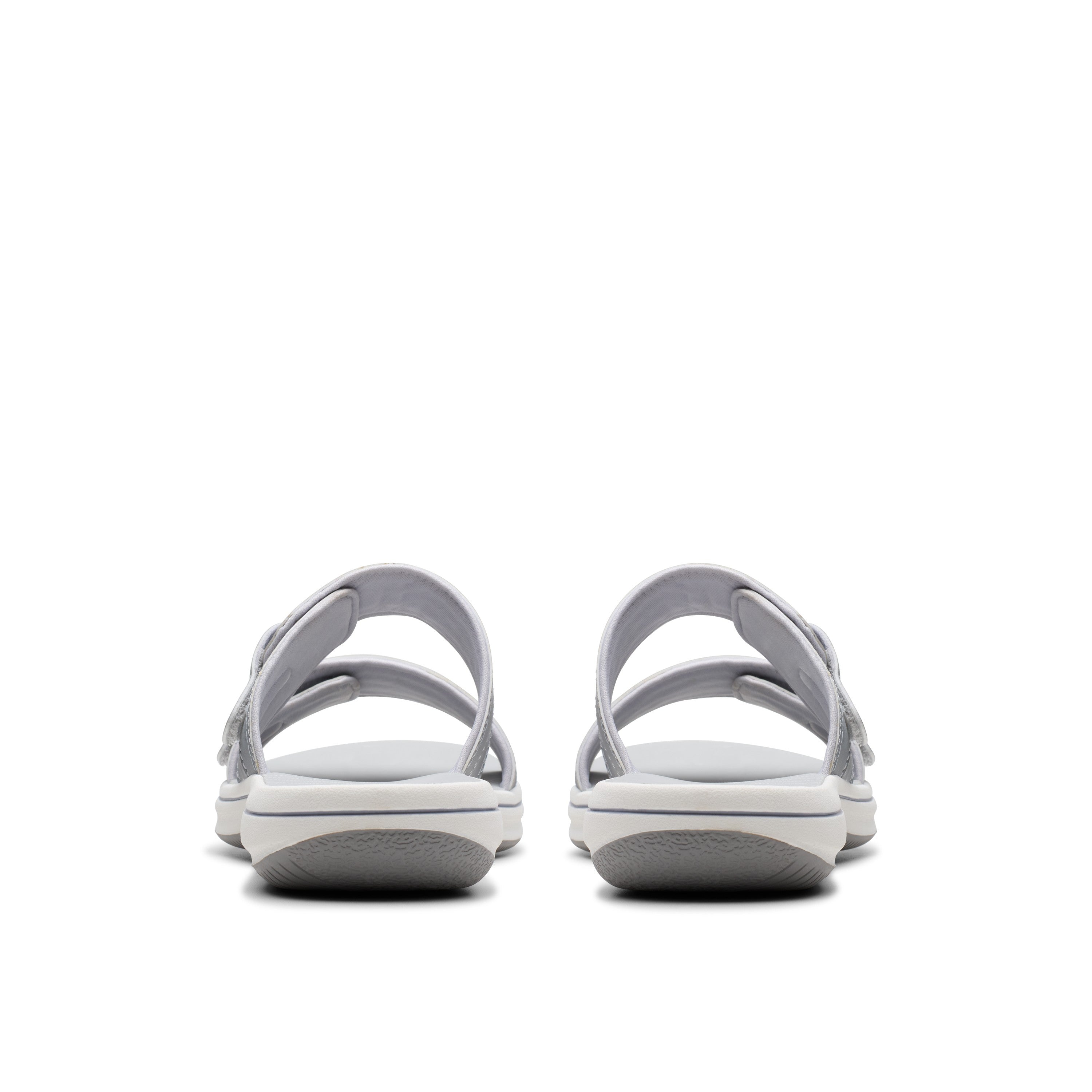 Clarks Women Silver Brinkley Maye Sandals