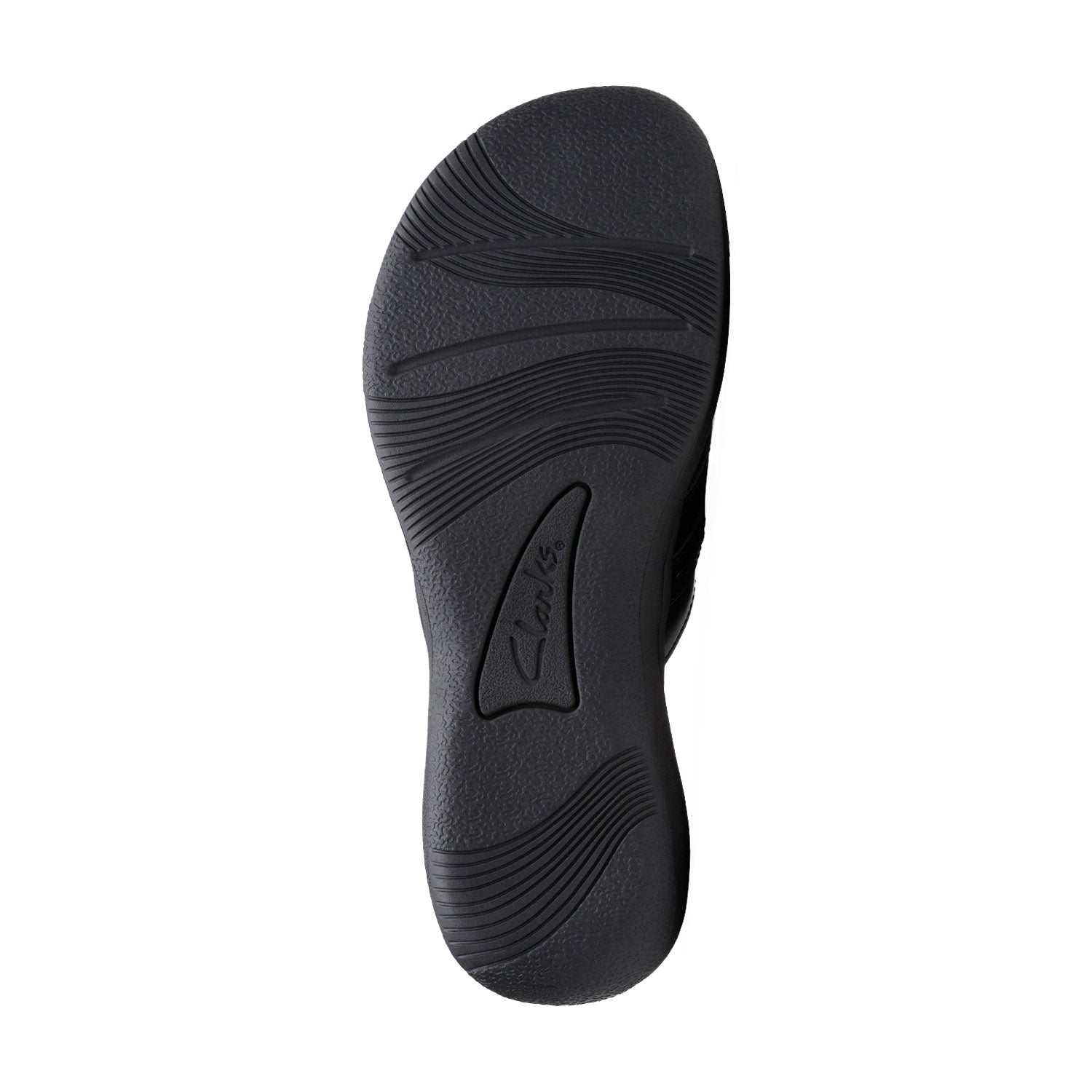 Clarks Women Brinkley Opal Black Pat Sandals