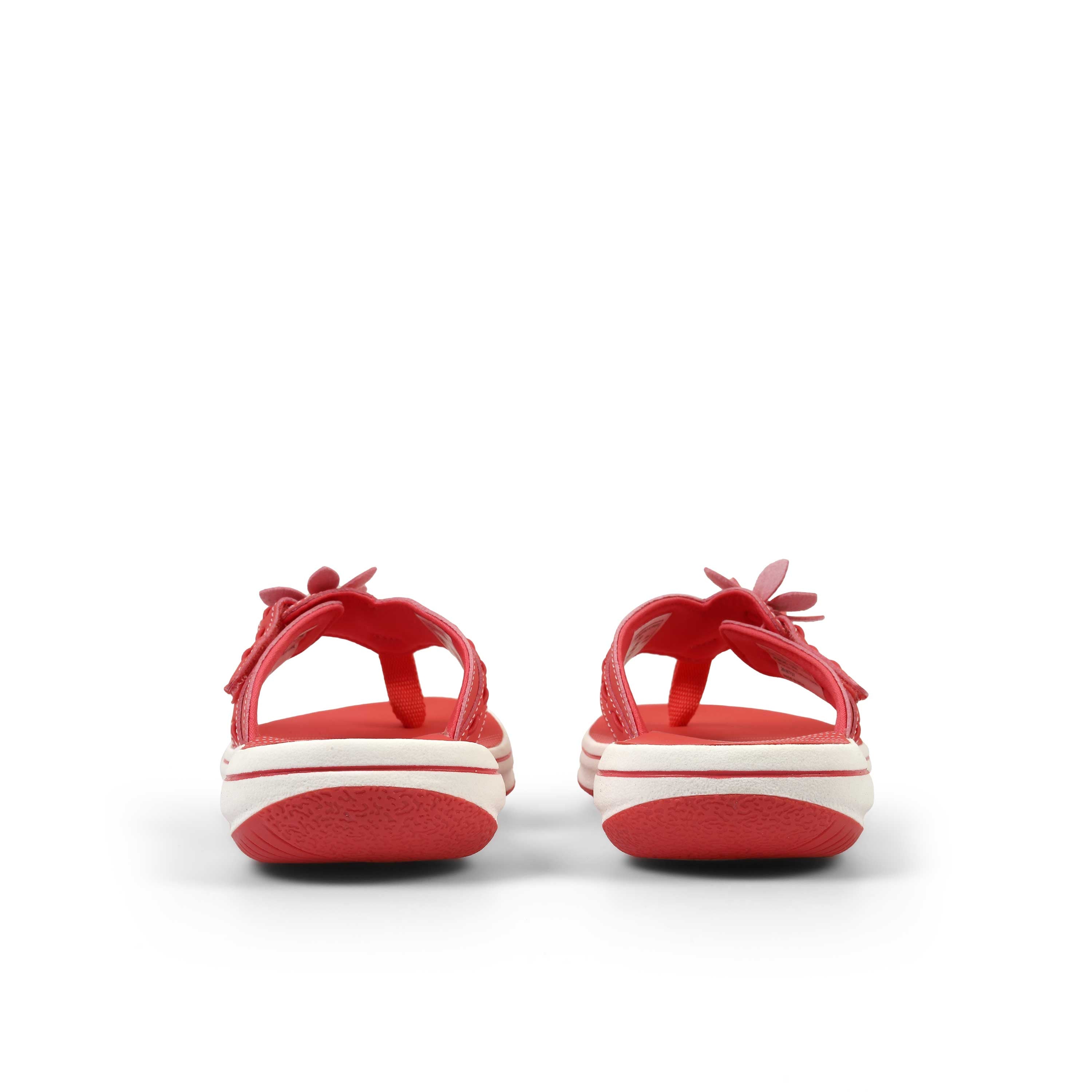 Clarks Women Brinkley Opal Coral Flip Flop