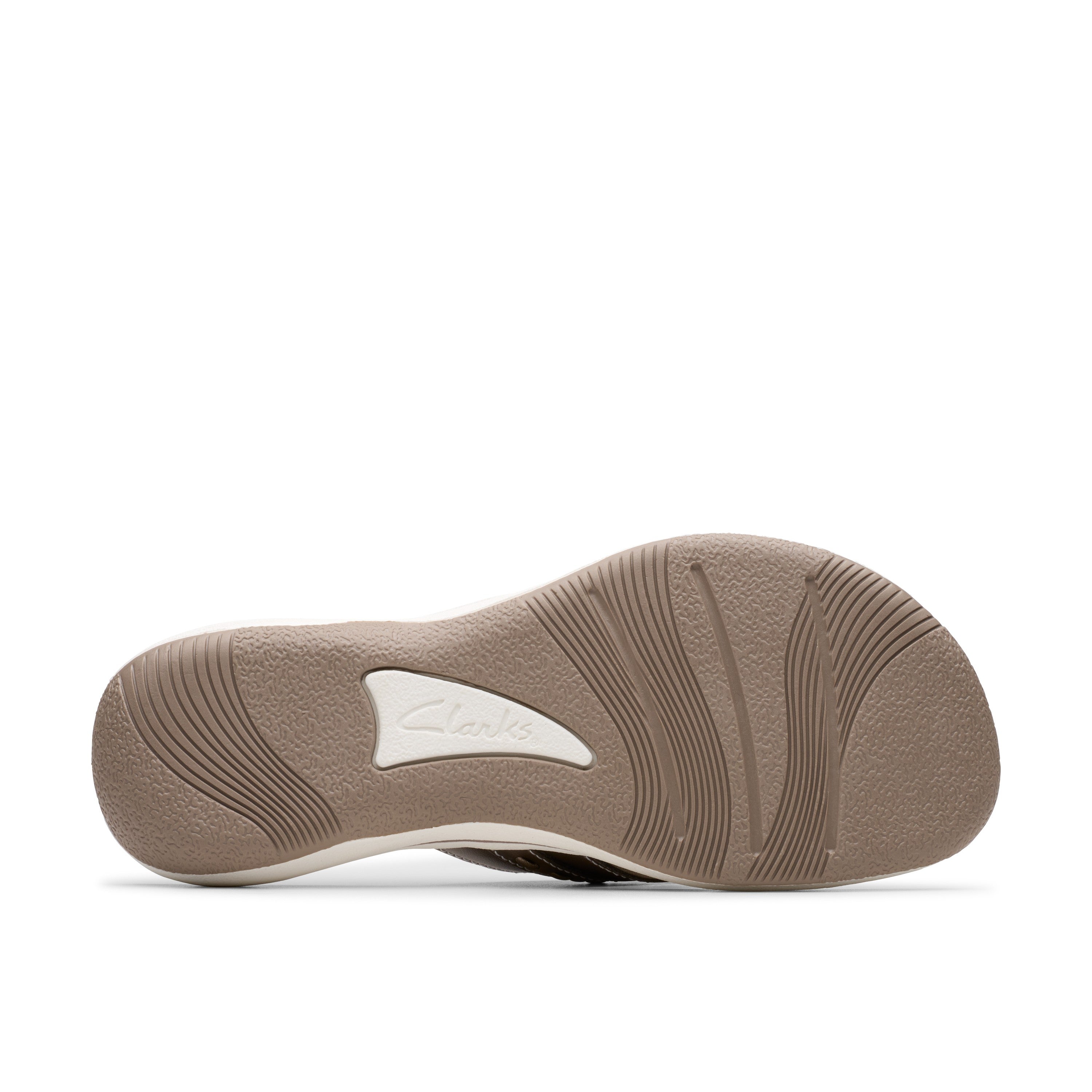 Clarks Women Black-Grey Brinkley Opal Sandals