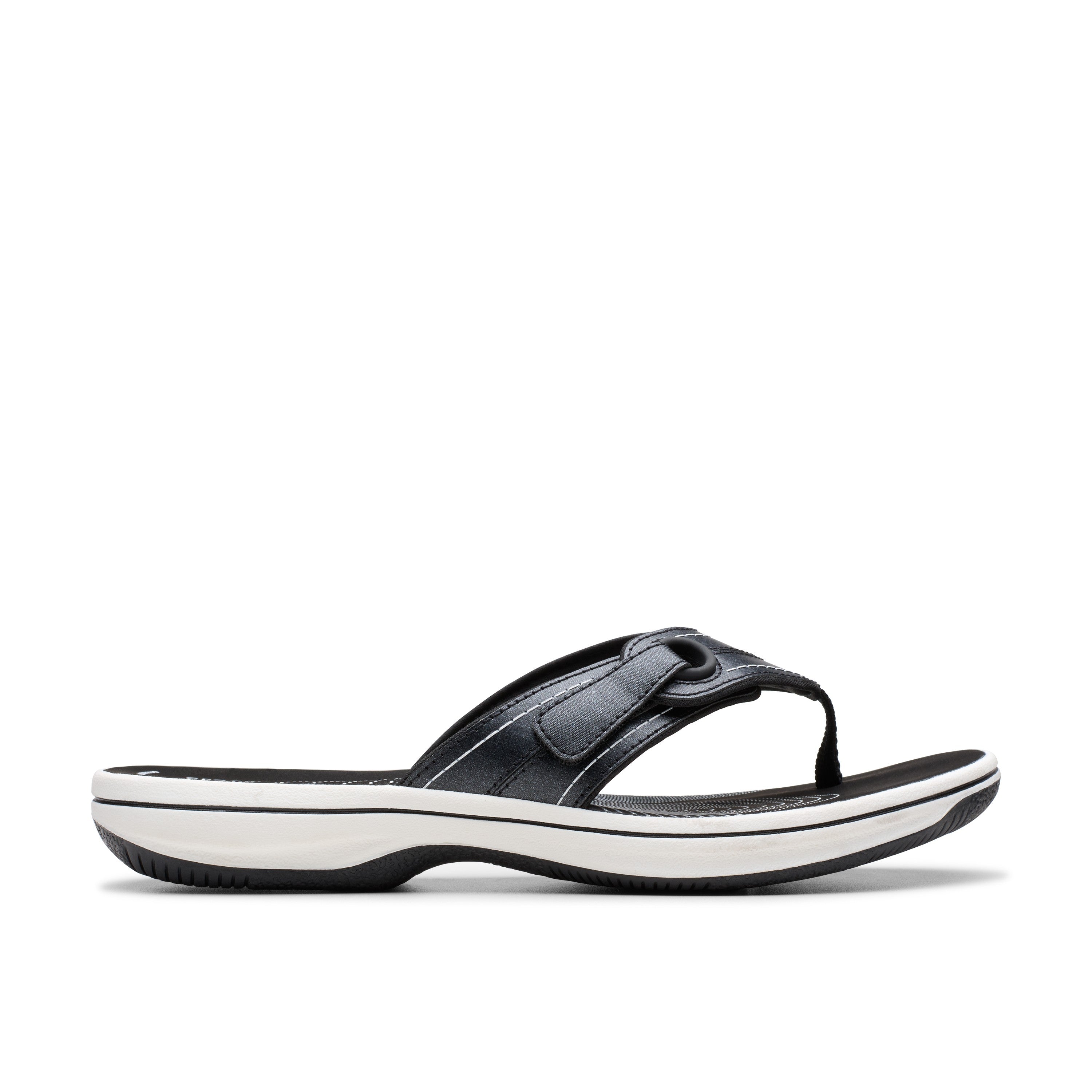 Clarks Women Black Brinkley Reyna Sandals