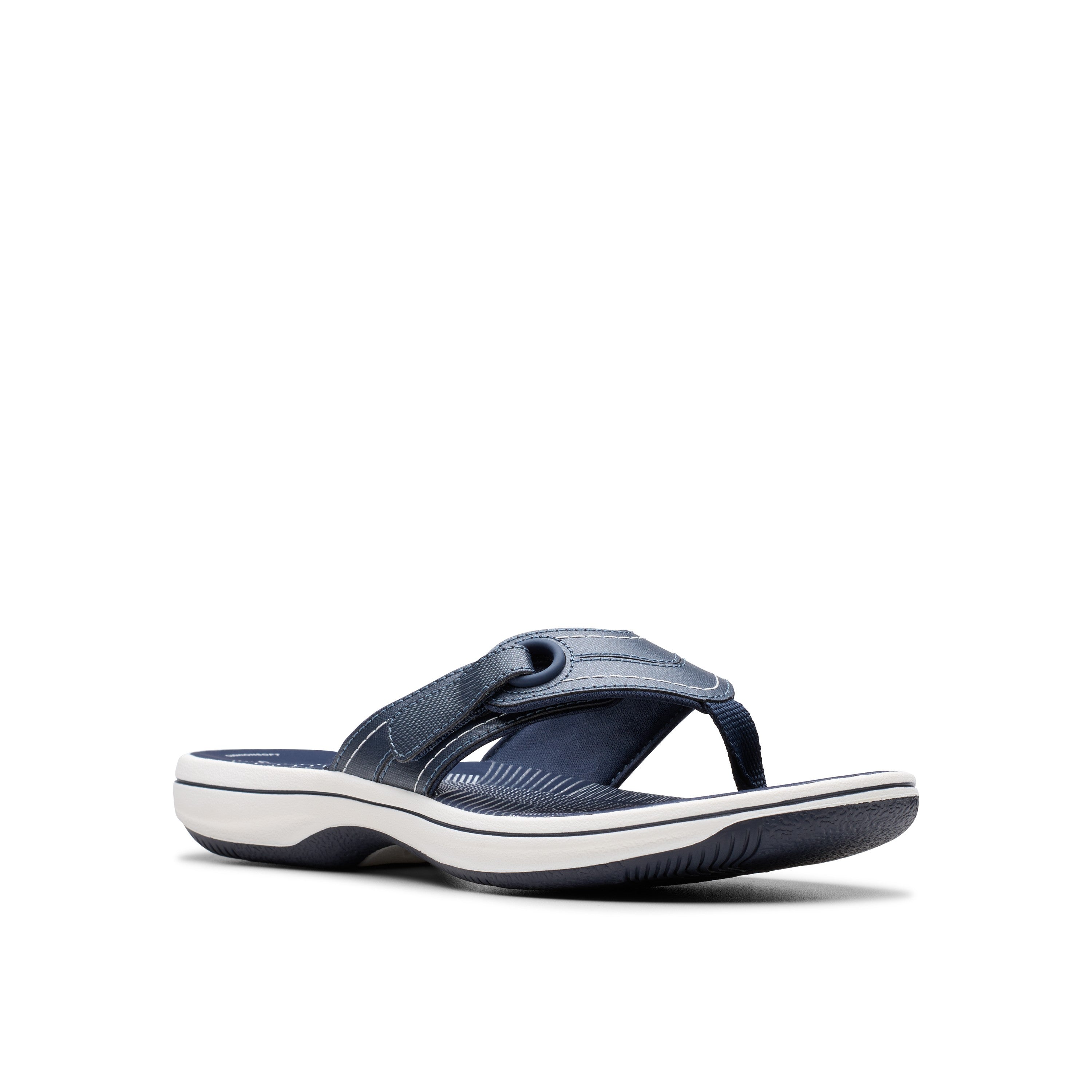 Clarks Women Blue-Navy Brinkley Reyna Sandals