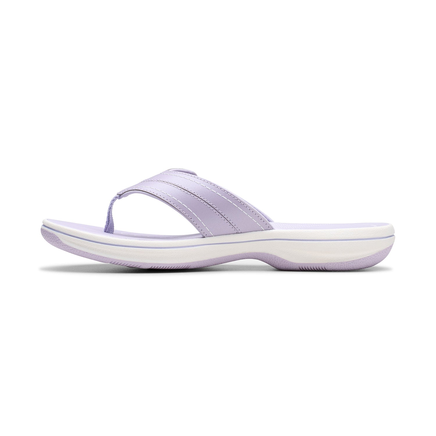 Clarks Women Brinkley Reyna Purple Sandals