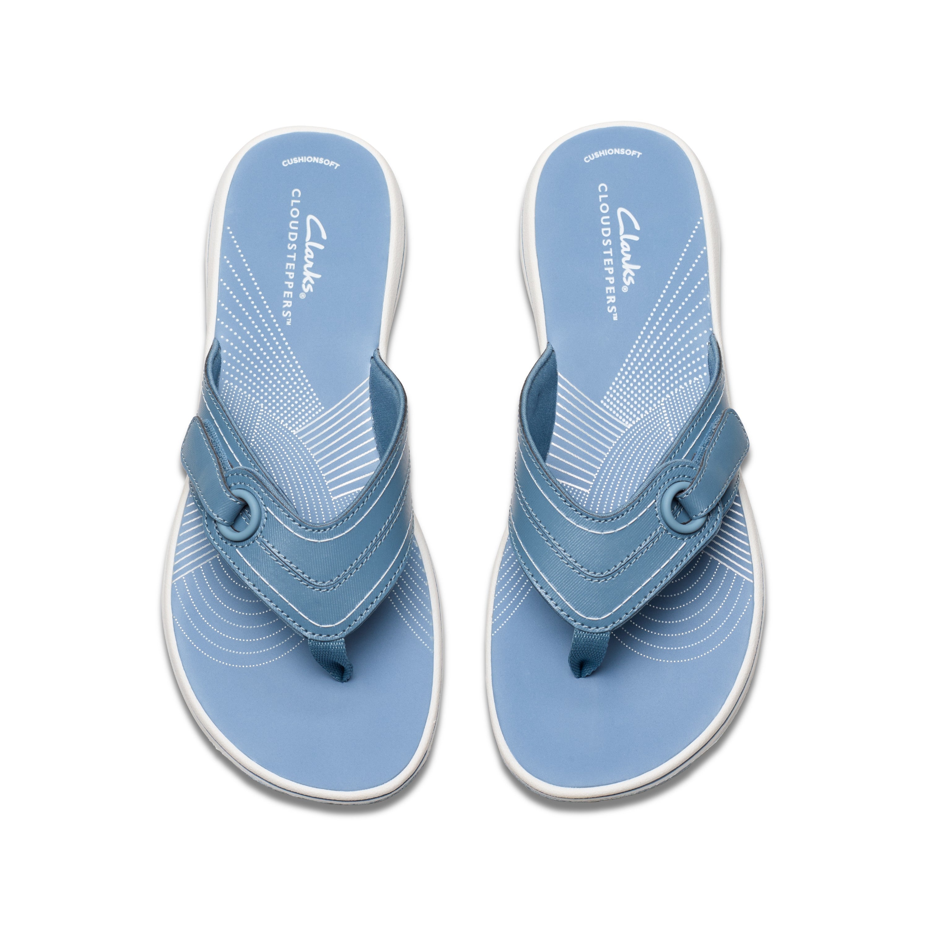 Clarks Women Blue Brinkley Reyna Sandals