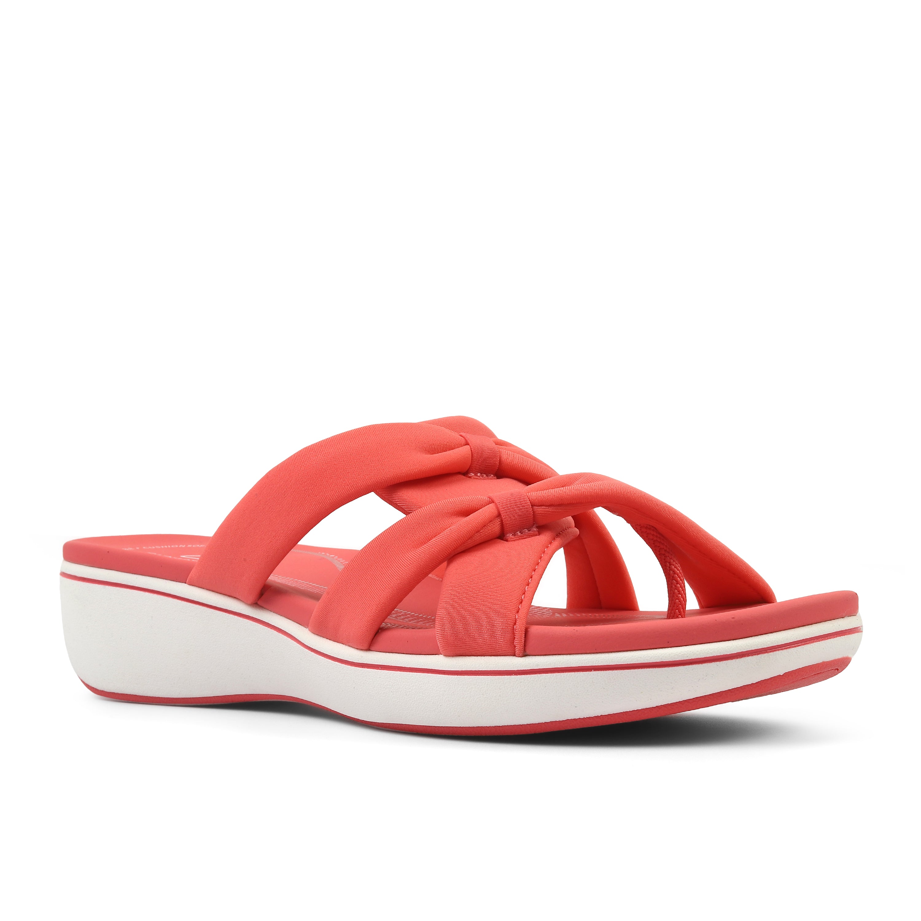 Clarks Women Brinkleyrae Cam Coral Slide