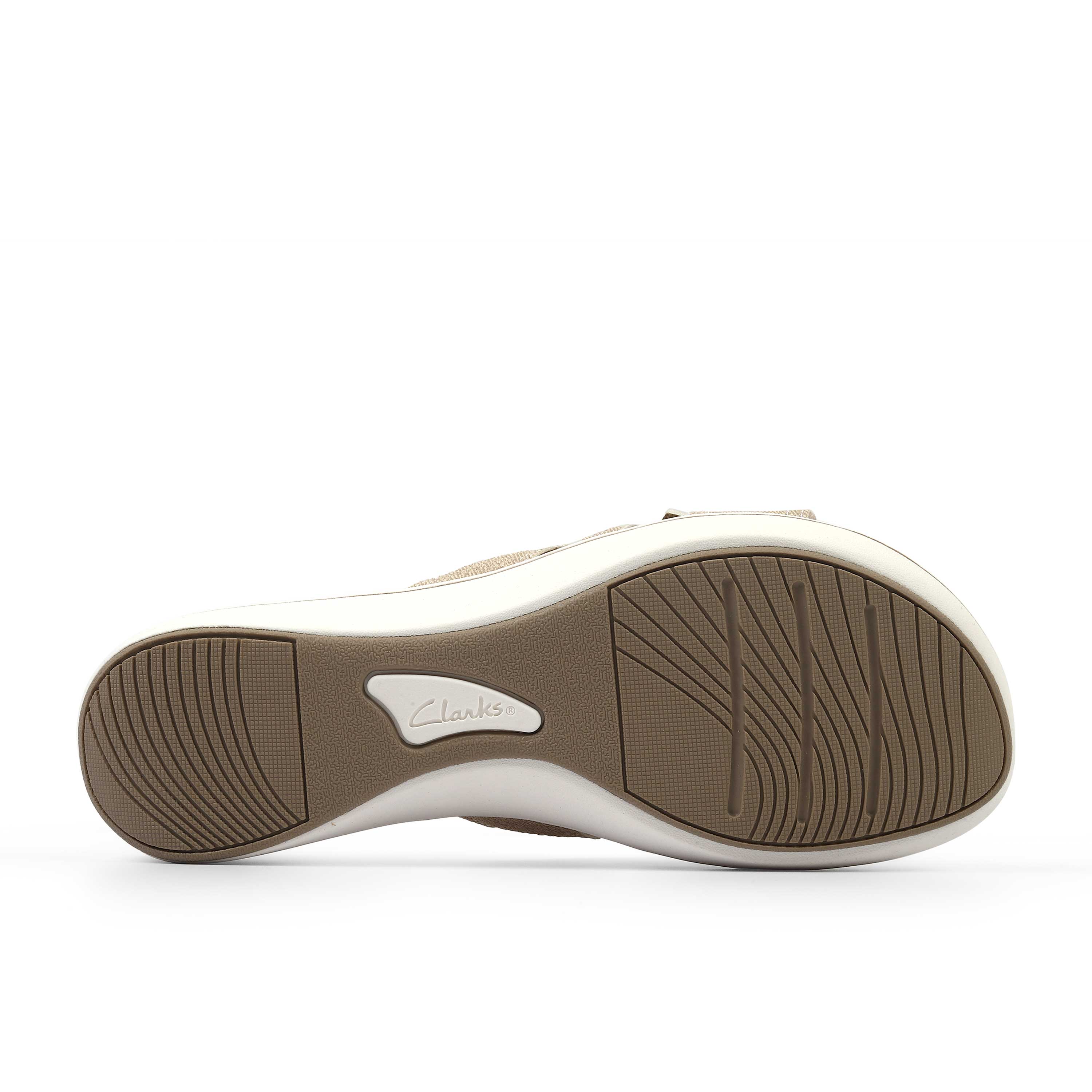 Clarks Women Brinkleyrae Mia Beige Slide