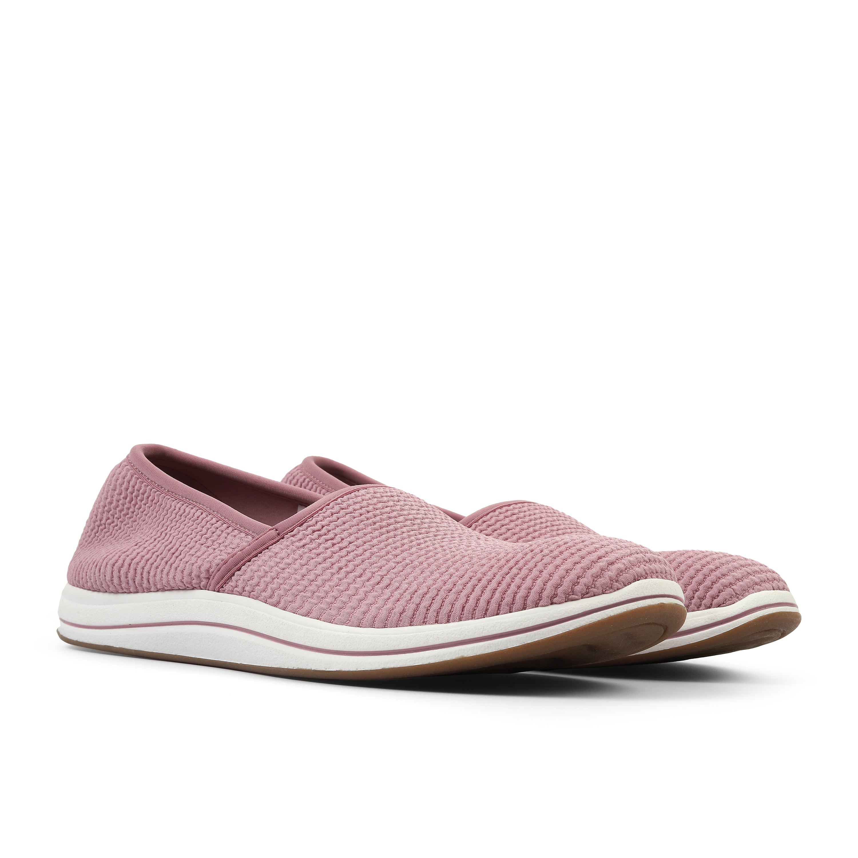 Clarks Women Brinkleystretch Purple Slip-On