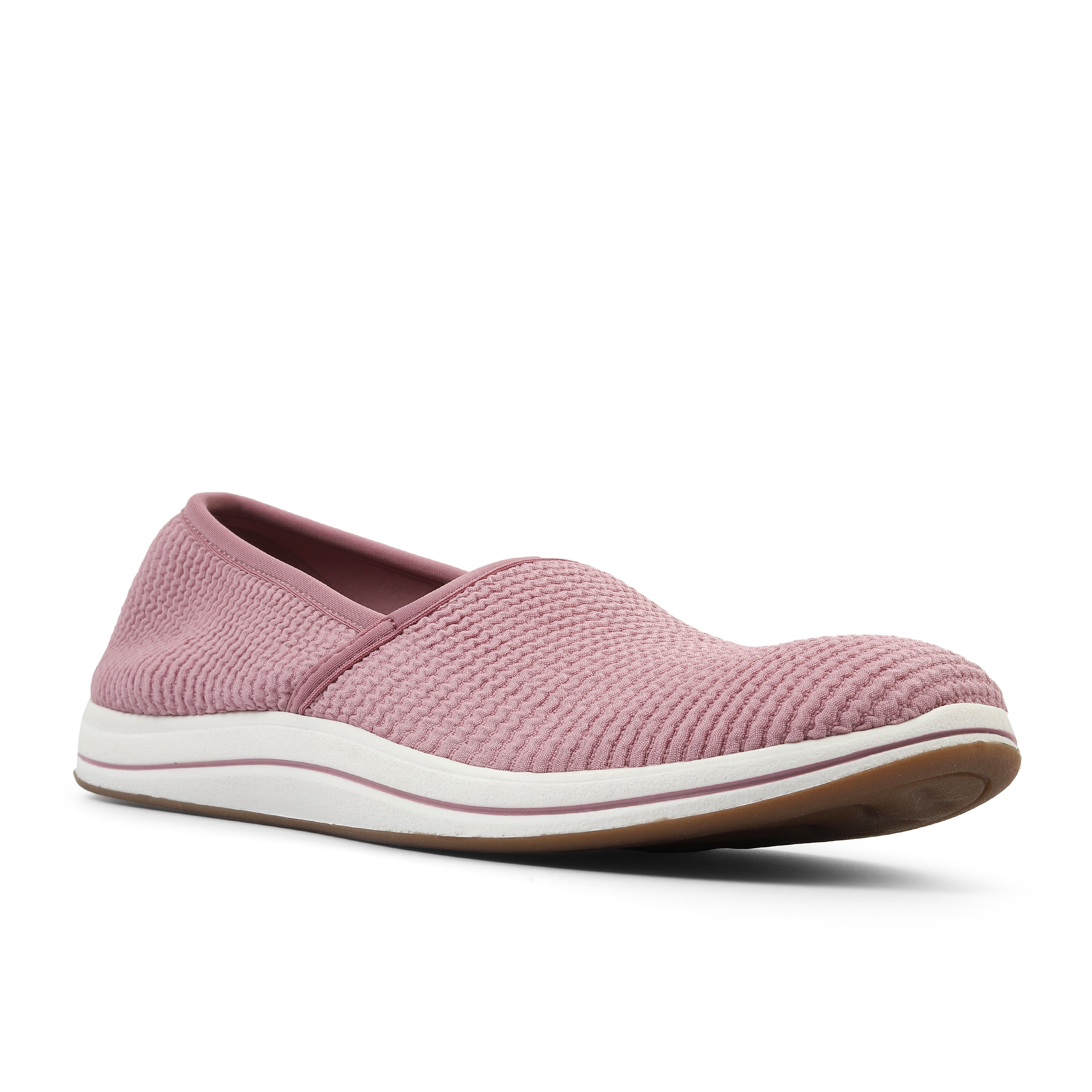 Clarks Women Brinkleystretch Purple Slip-On