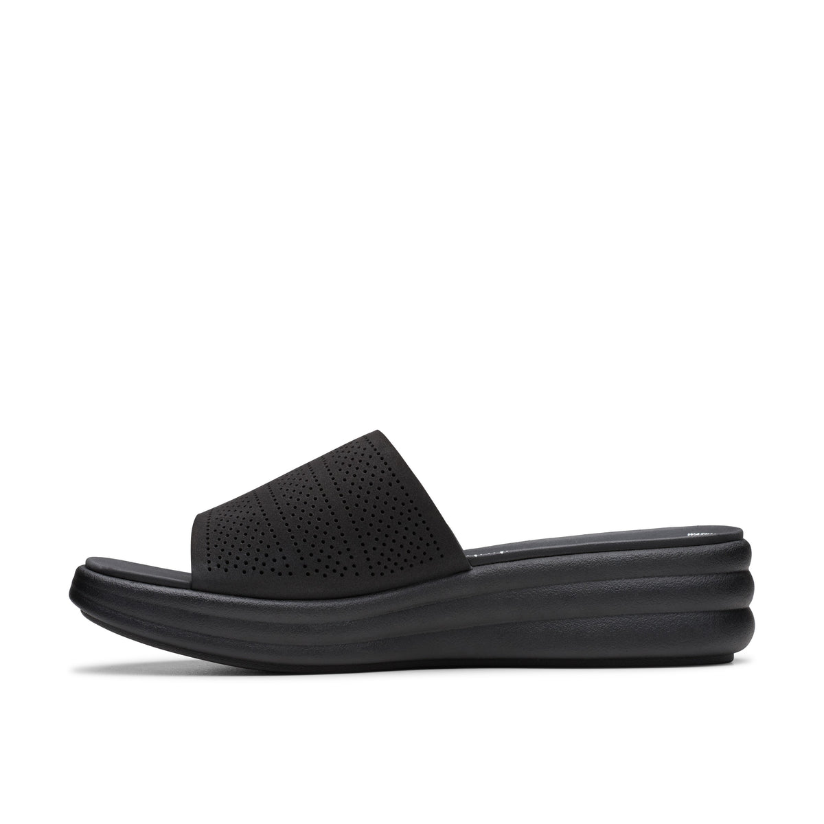 Clarks Women Black Drift Twist Sandals