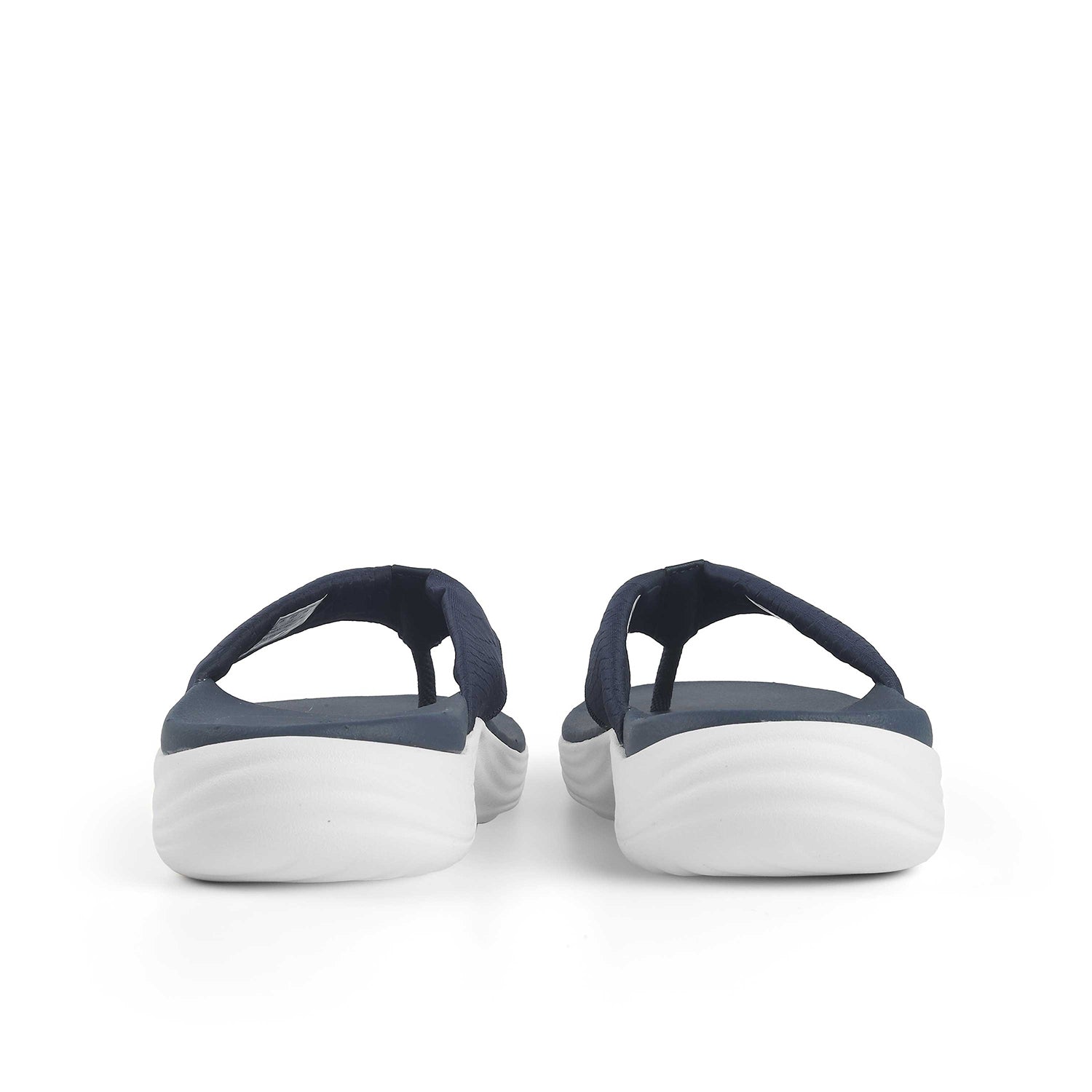 Clarks Women Lola Point Navy Flip Flop