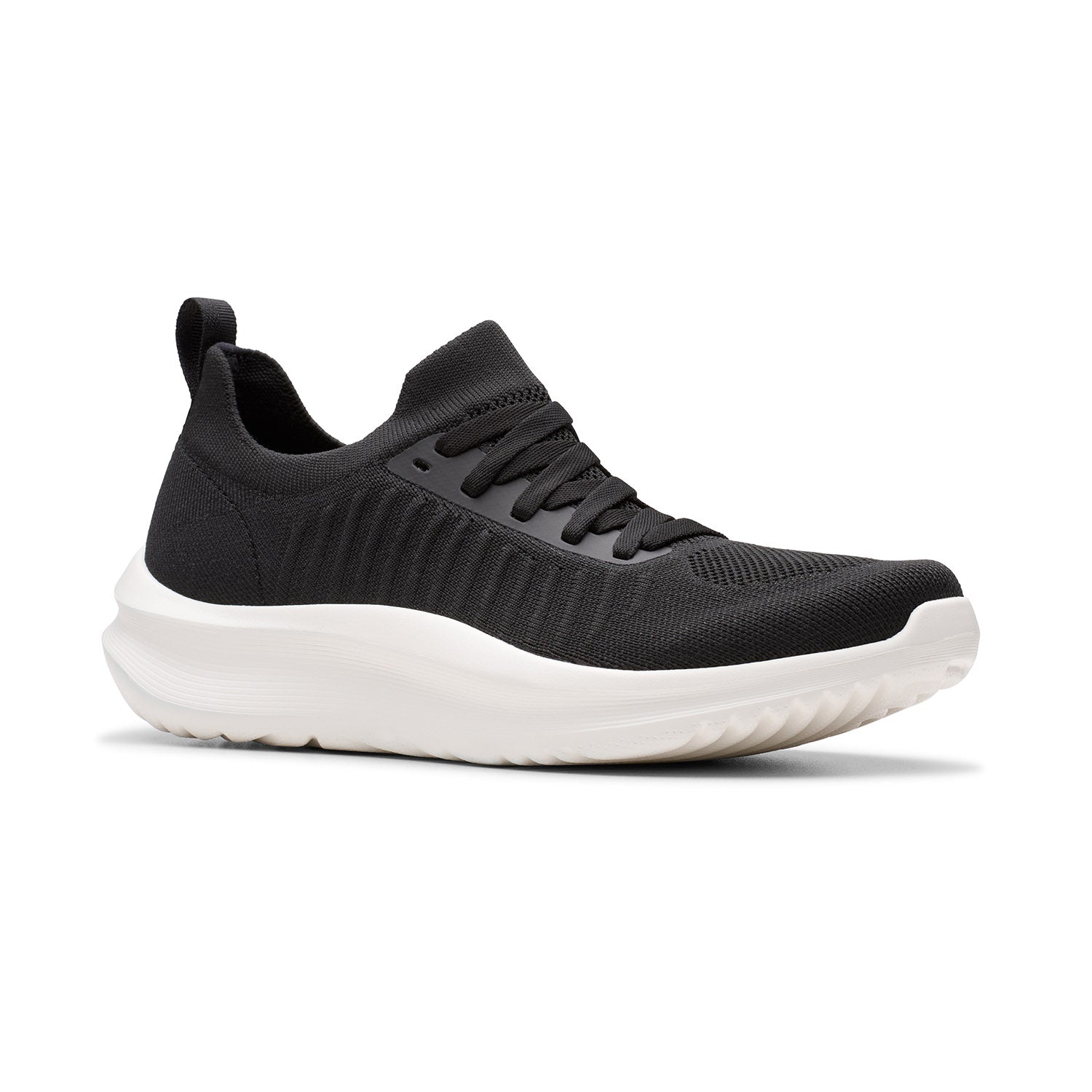 Clarks Women Solevana Lace Black Shoes