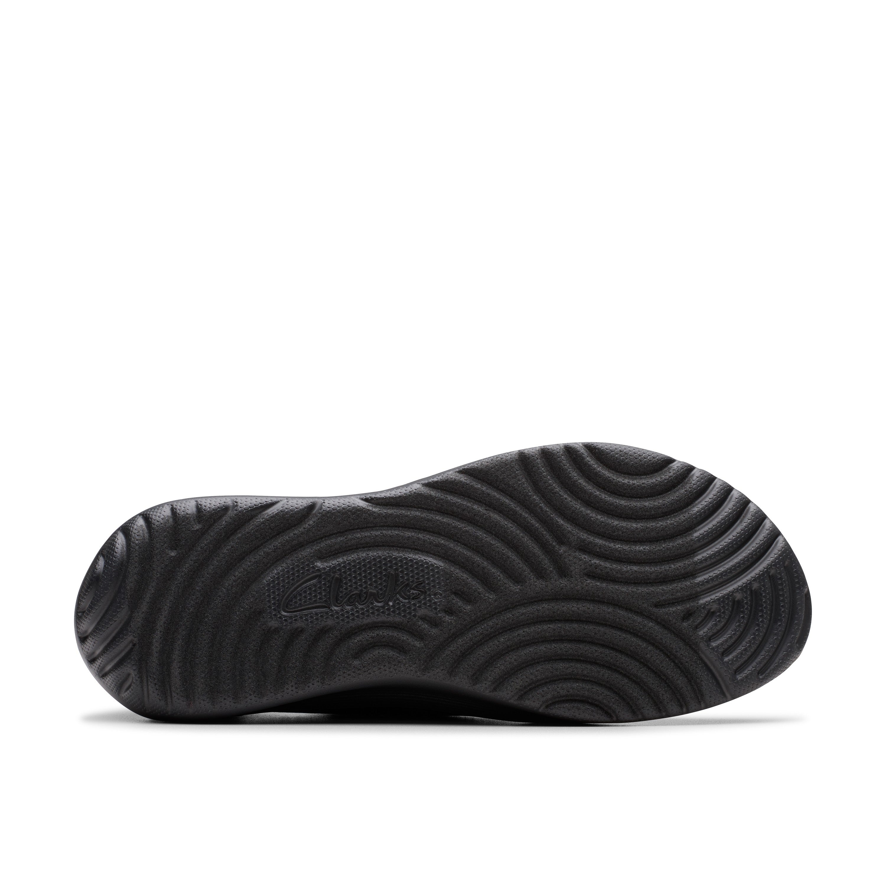 Clarks Women Black Solevana Tie Shoes