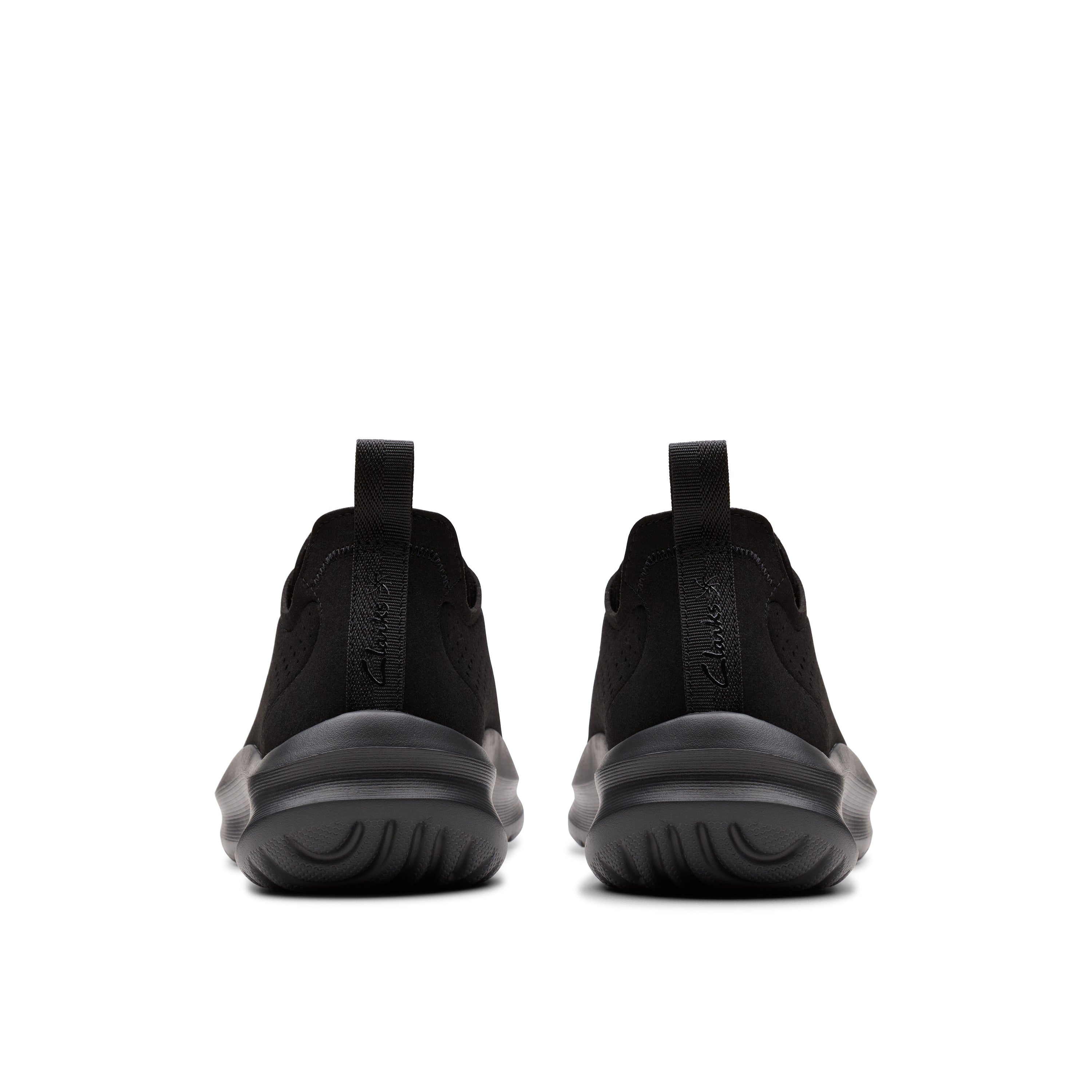 Clarks Women Black Solevana Tie Shoes