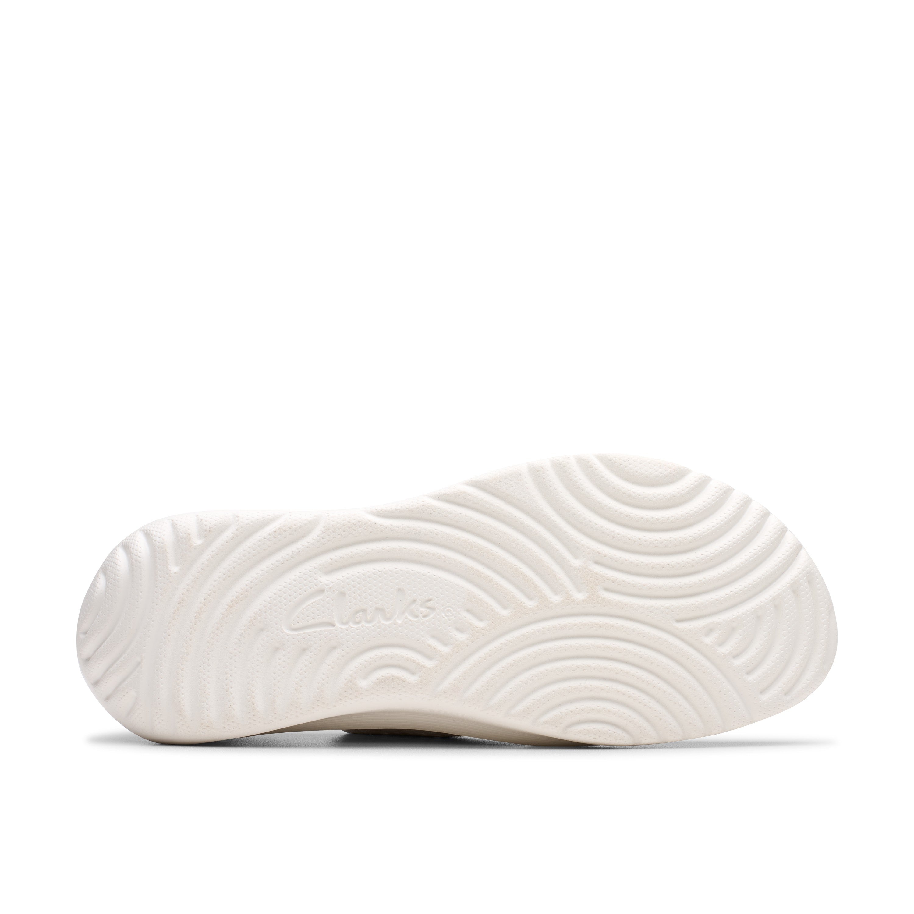 Clarks Women Off-White Solevana Tie Shoes