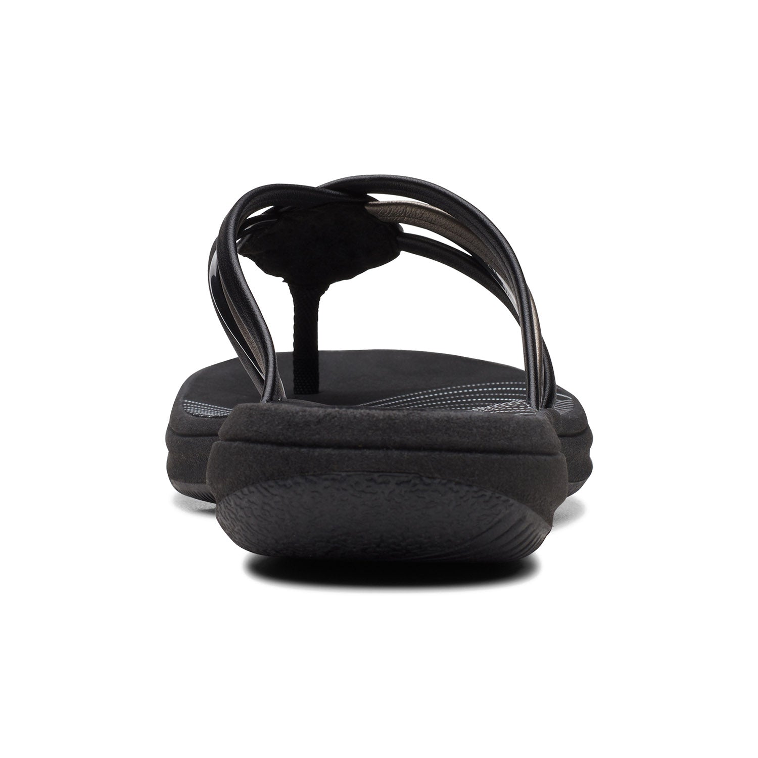 Clarks Women Brinkley Coral Black Multi Sandals