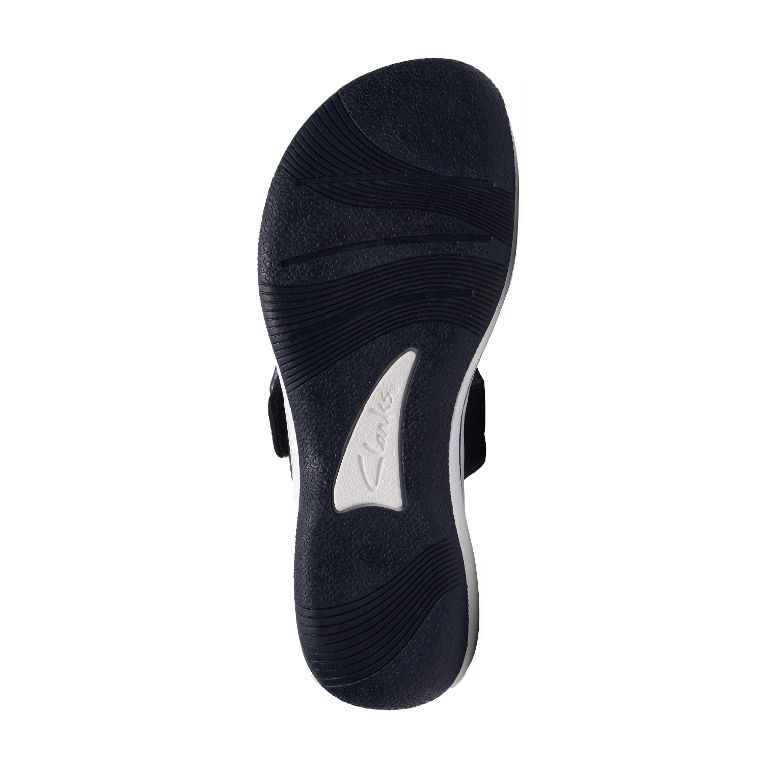 Clarks Women Brinkley Cove Blue-Navy Sandals