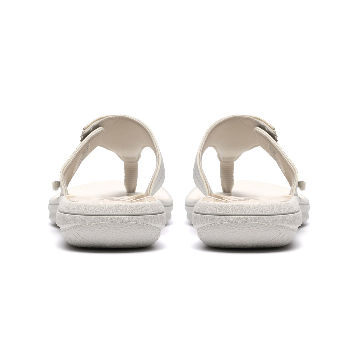 Clarks Women Brinkley Cove Off-White Sandals