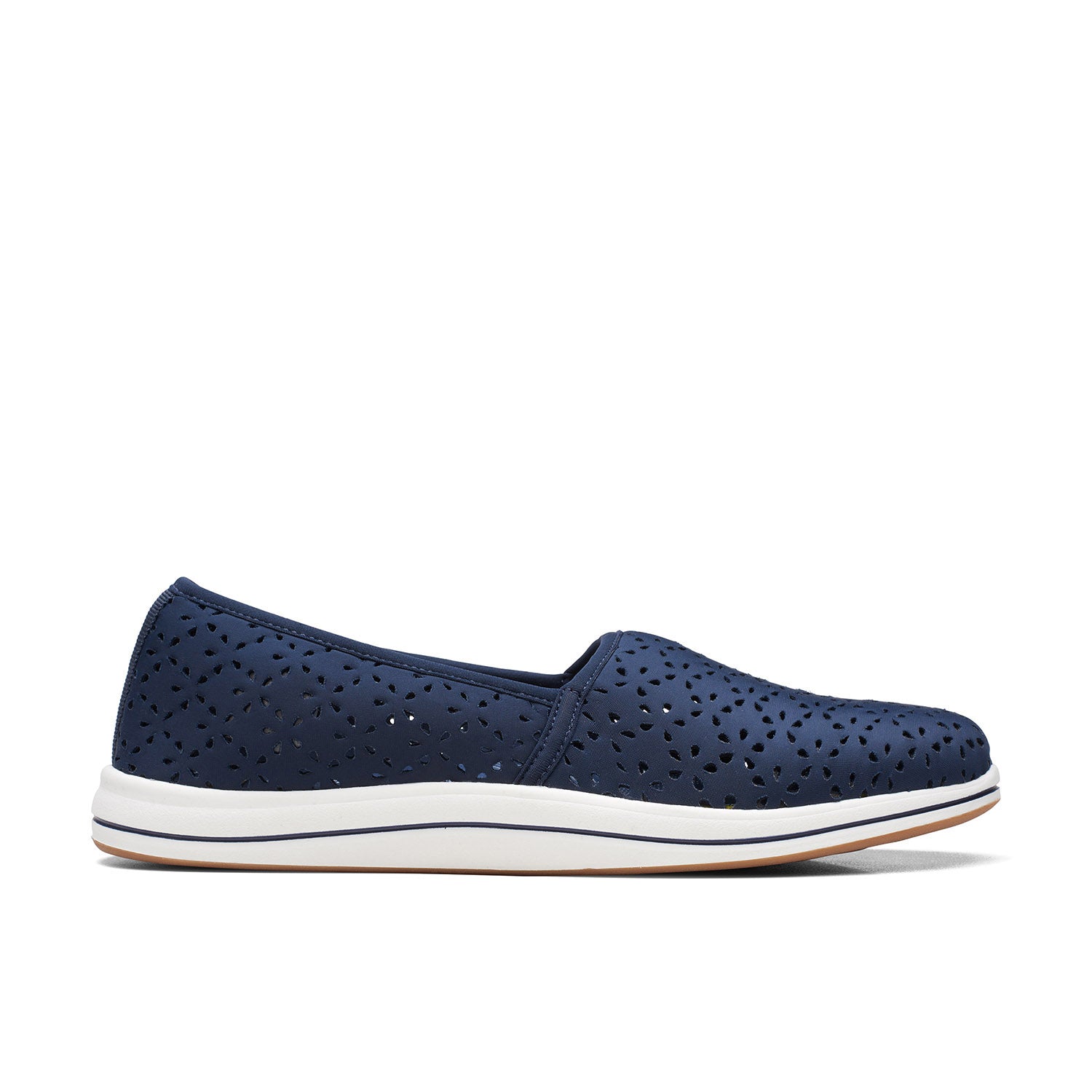 Clarks Women Brinkley Emily Blue-Navy Shoes