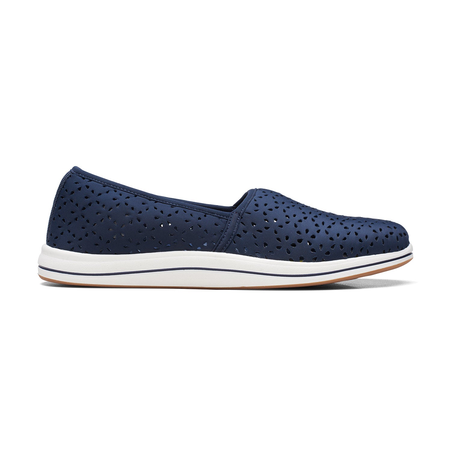 Clarks Women Brinkley Emily Blue-Navy Shoes