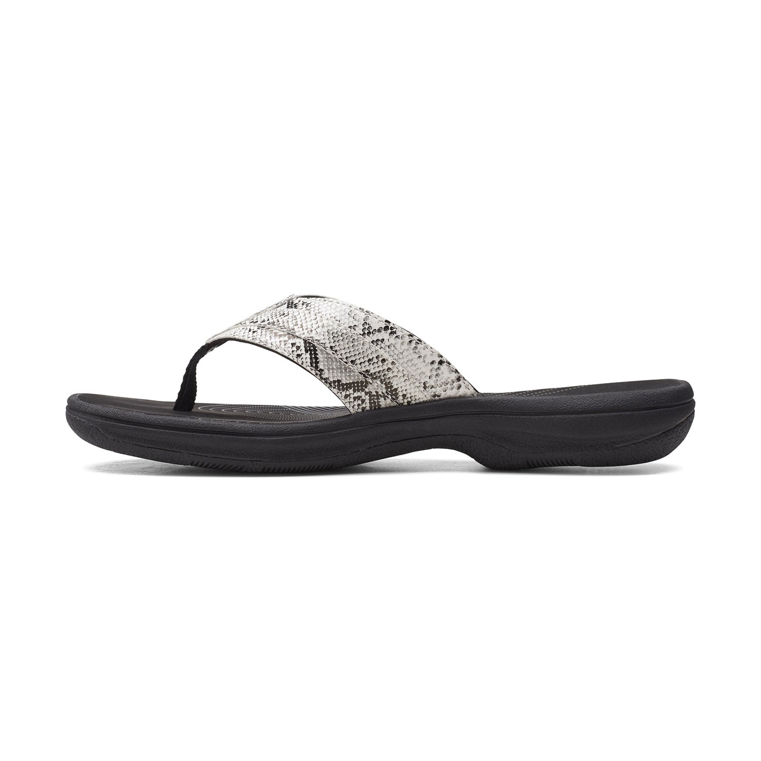 Clarks Women Brinkley Jazz Black Sandals