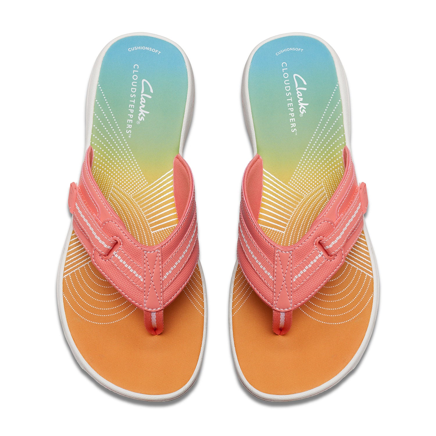 Clarks Women Brinkley Jazz Peech Sandals