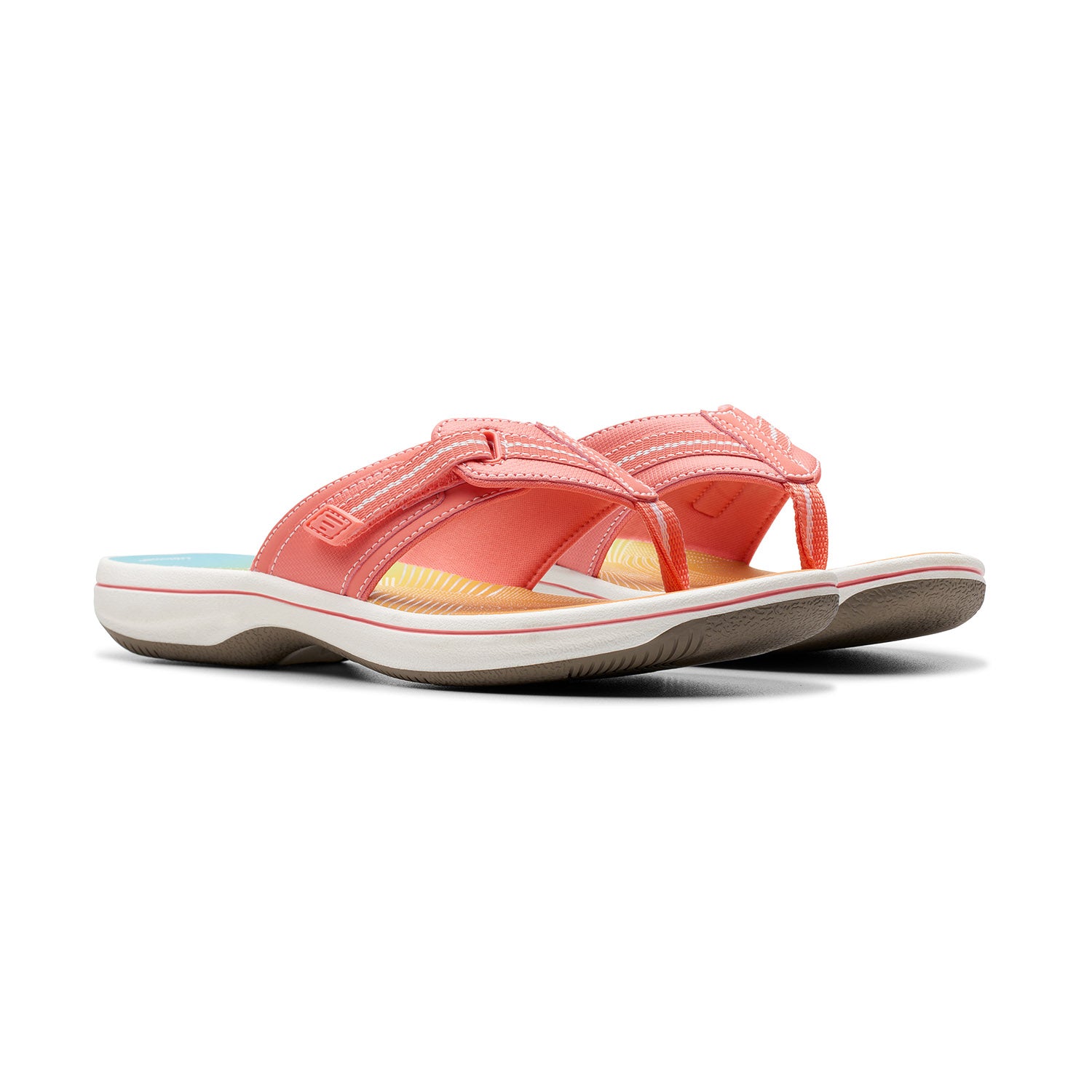 Clarks Women Brinkley Jazz Peech Sandals