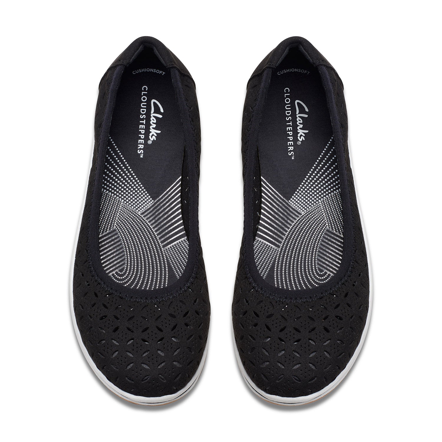 Clarks Women Brinkley Roam Black Shoes