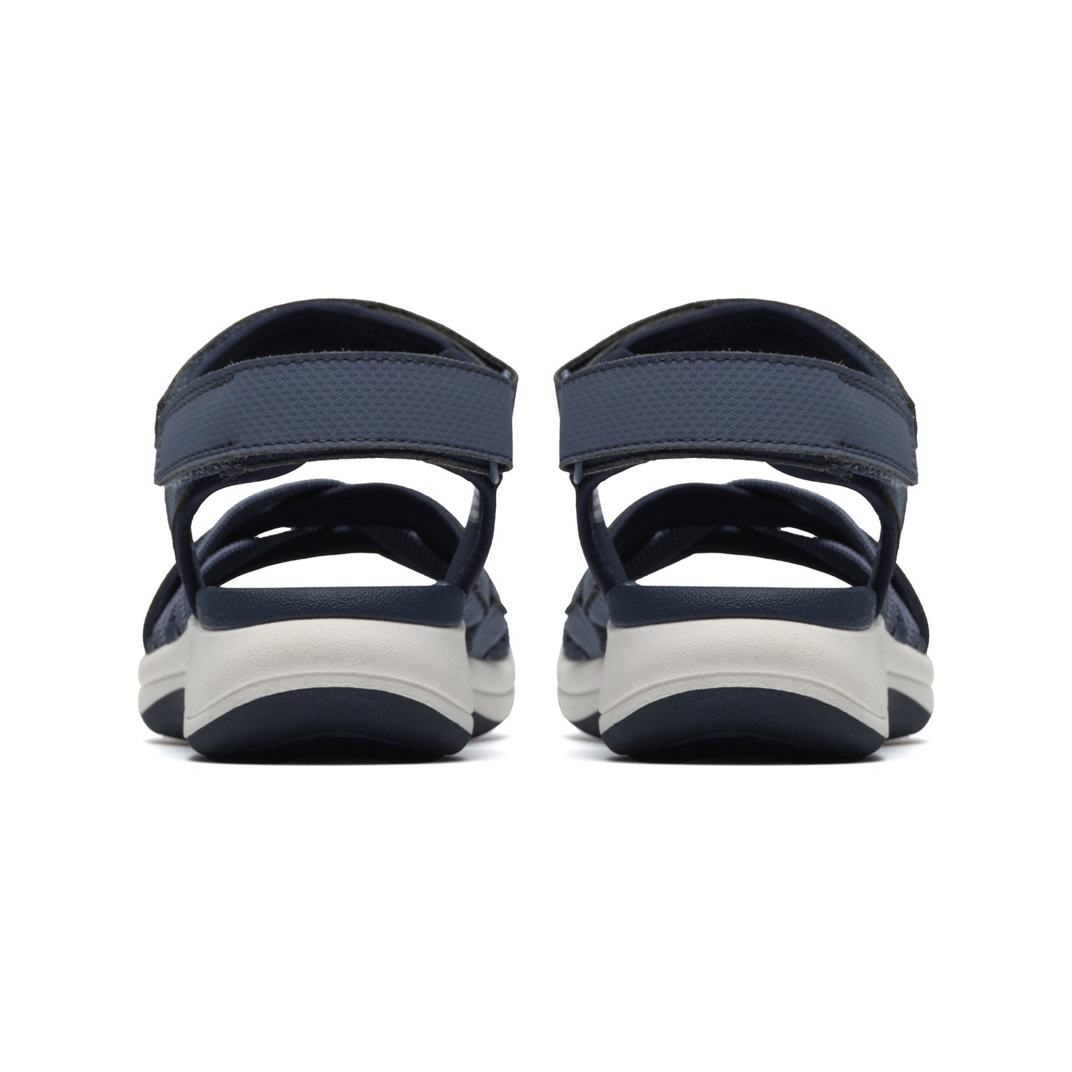 Clarks Women Mira Shore Blue-Navy Sandals
