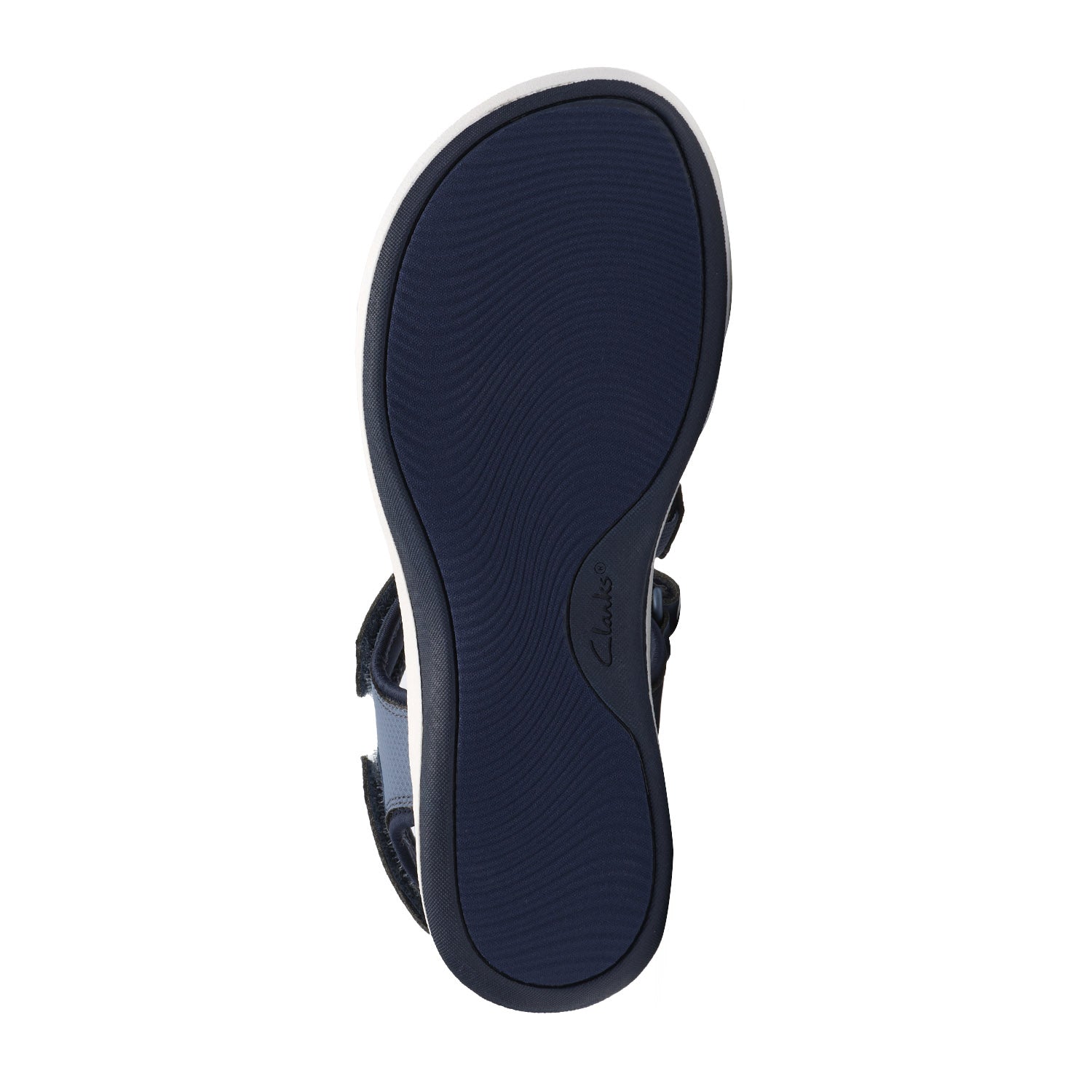 Clarks Women Mira Shore Blue-Navy Sandals