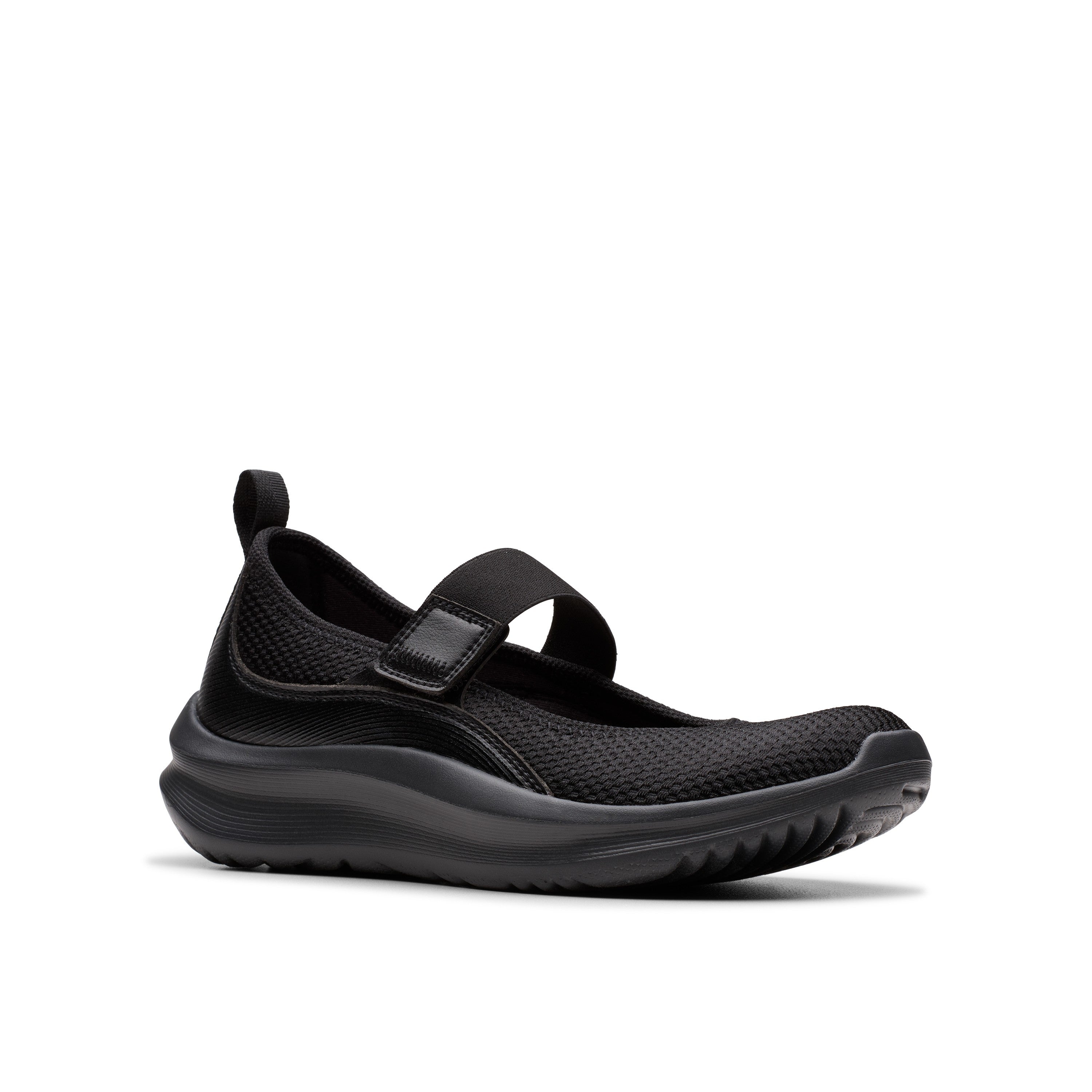 Clarks Women Black Solevana Jane Shoes
