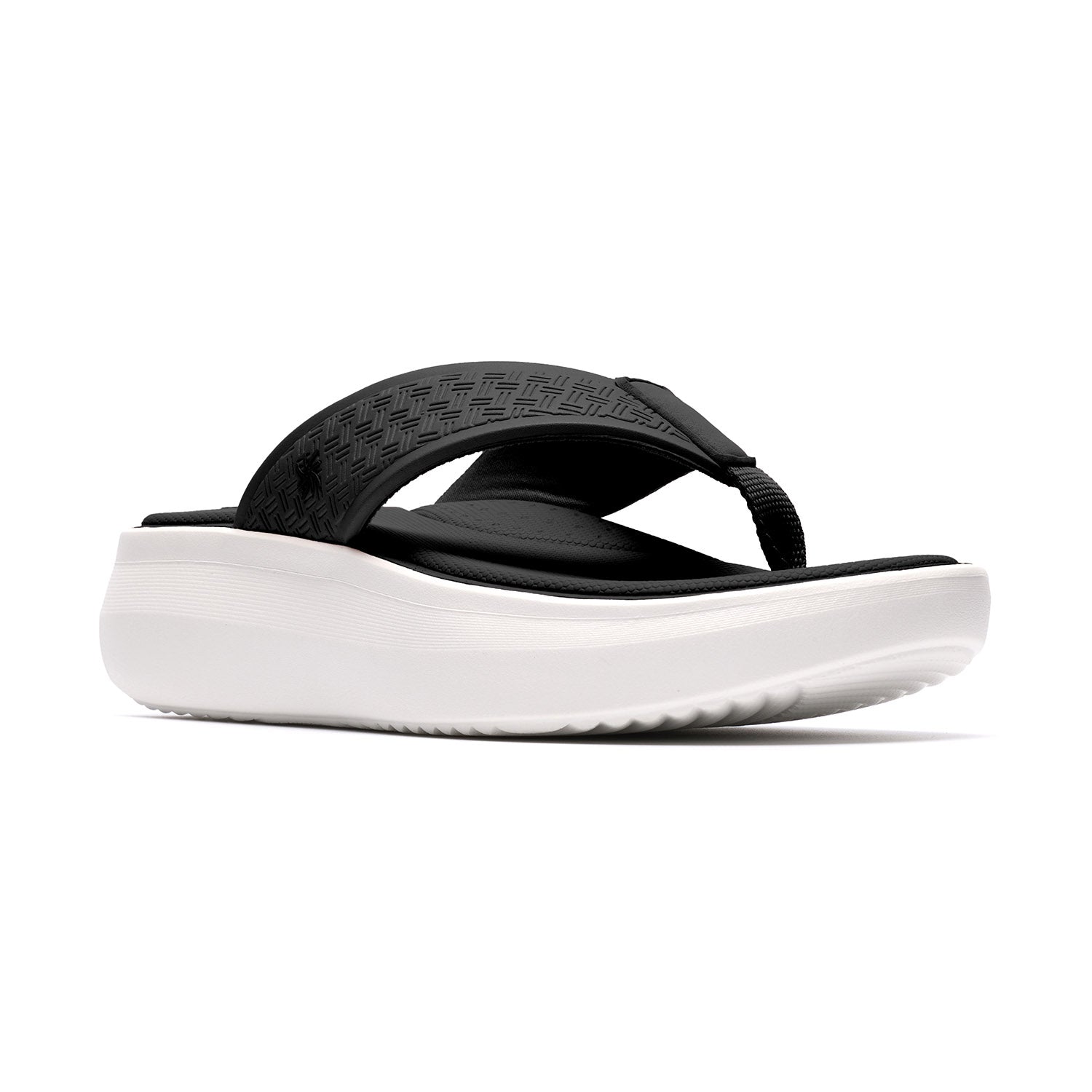 Clarks Women Solevana Post Black Sandals